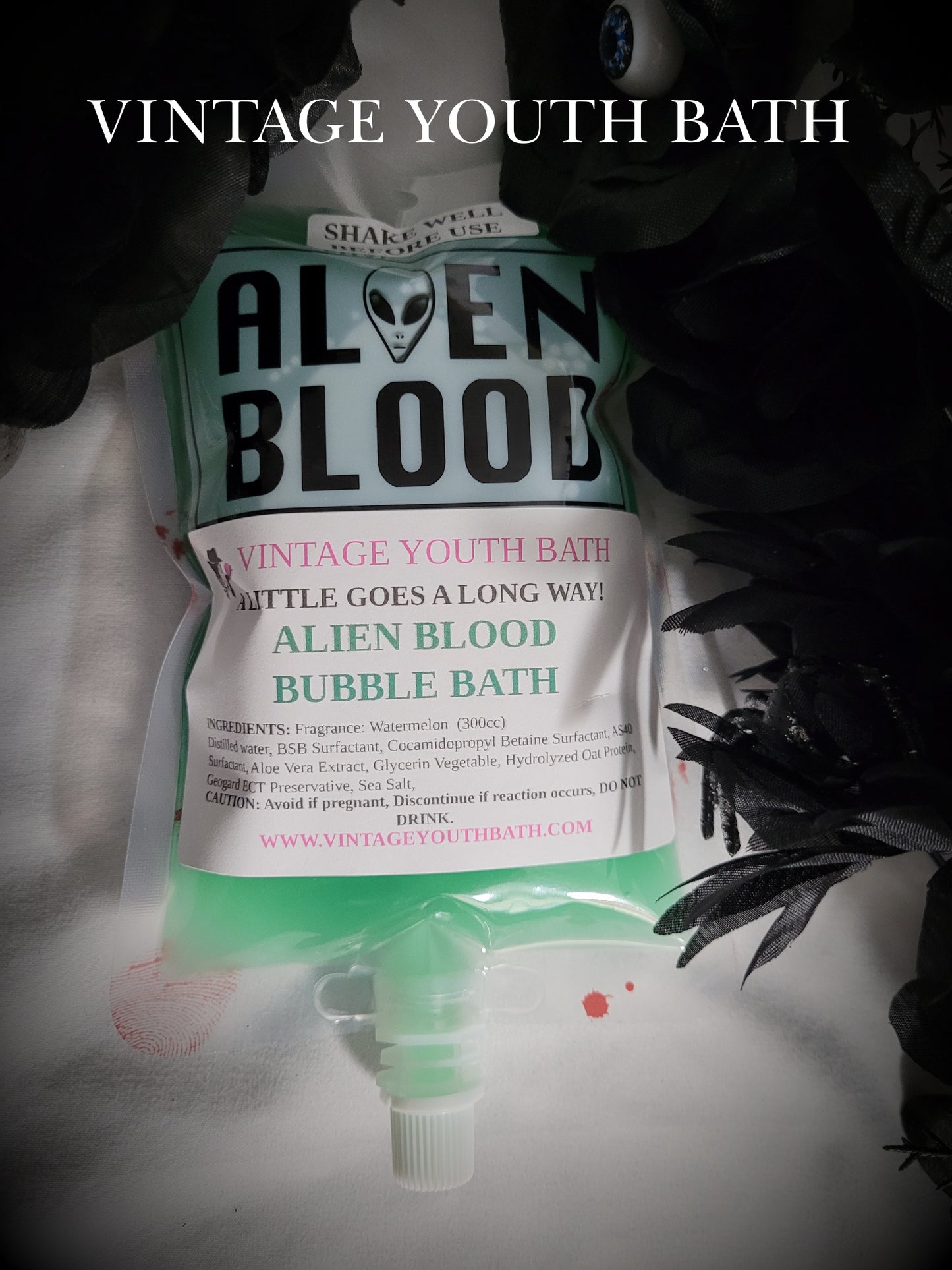 Blood Bag Bubble Bath