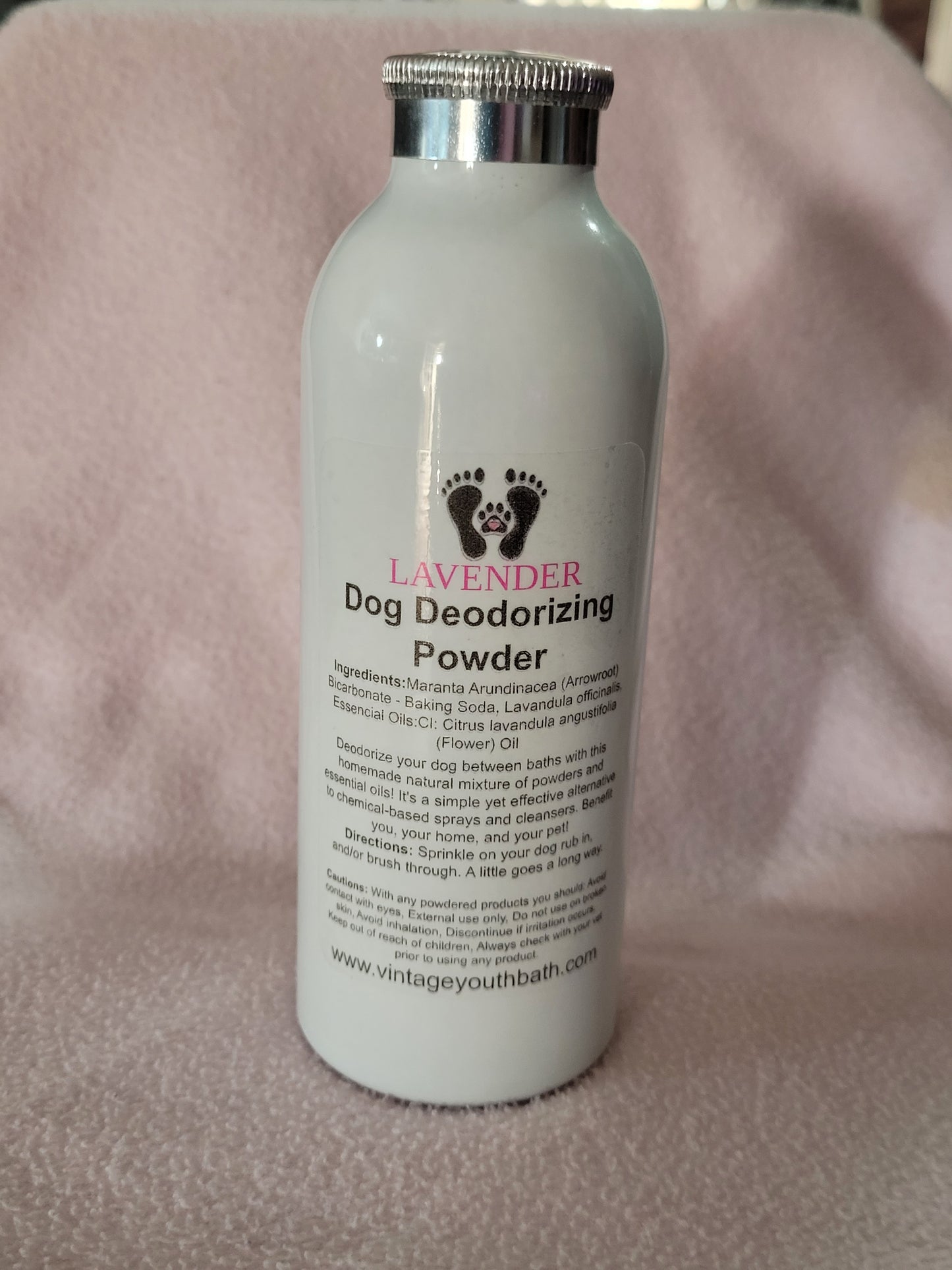 Dog Deodorizing Powder - Lavender