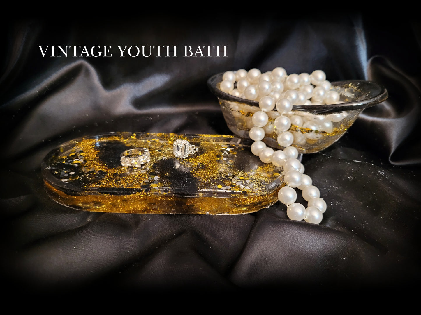 Tub and Tray Soap / Jewellery Tray and DIsh