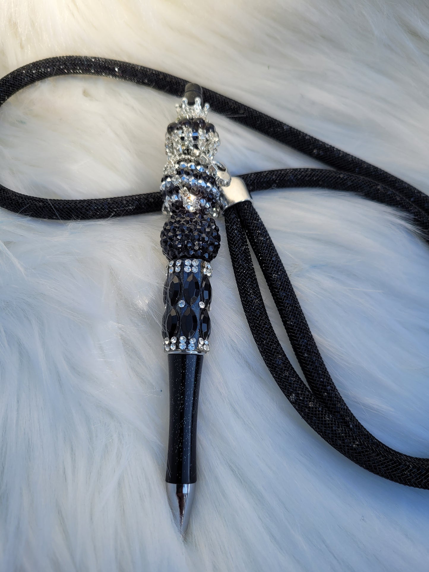 Black Passion Pen with Lanyard