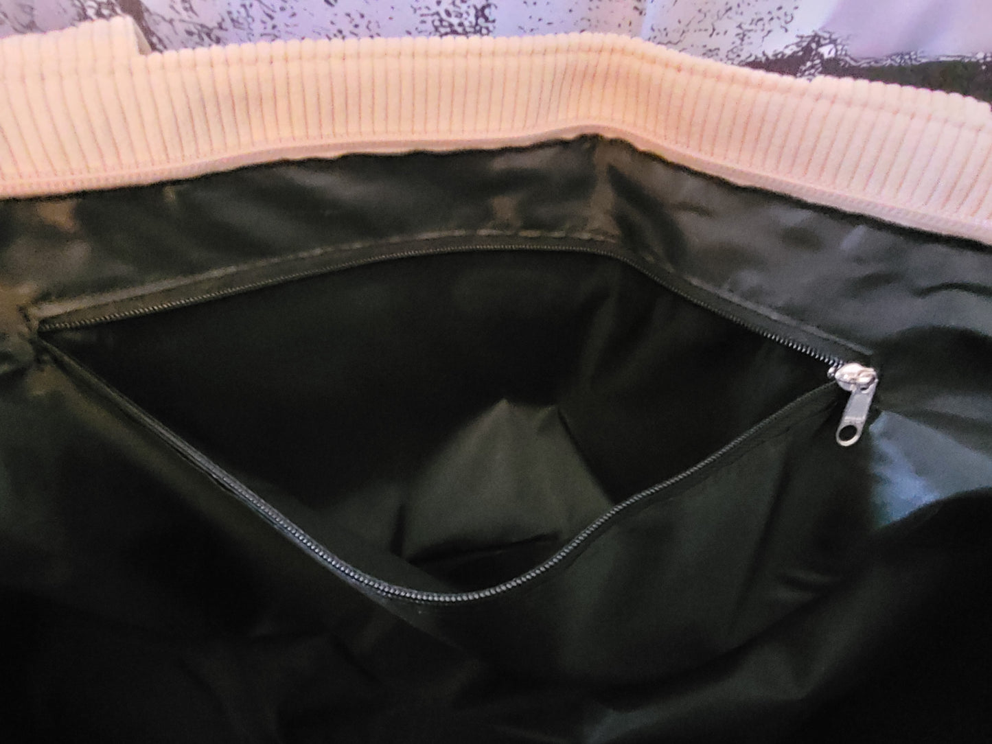 Large Brown Boho Keychain Tote