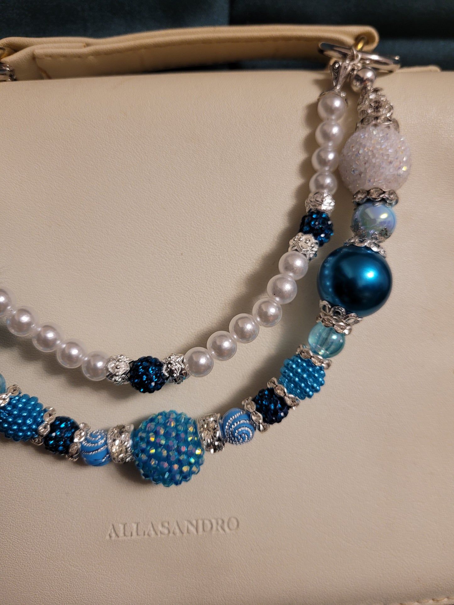 Elegant Butterfly Purse Charm