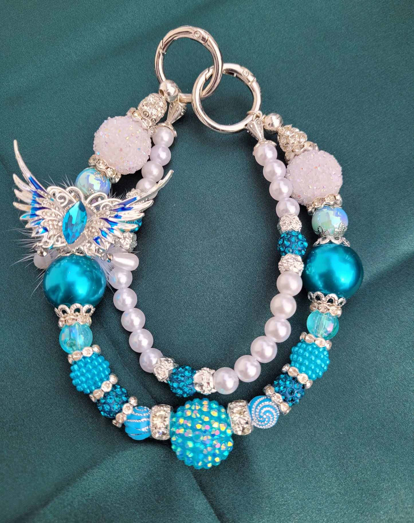 Elegant Butterfly Purse Charm