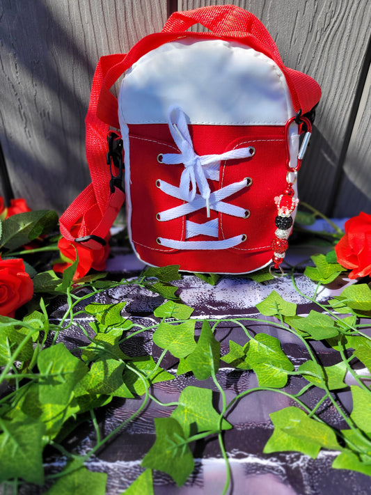 Super cute running shoe purse