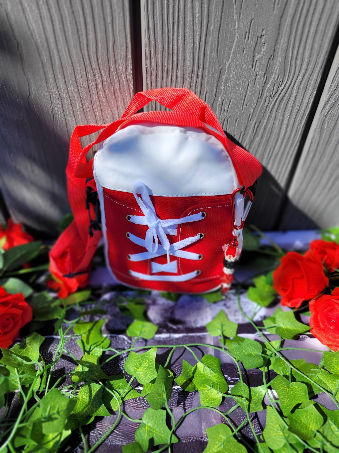 Super cute running shoe purse