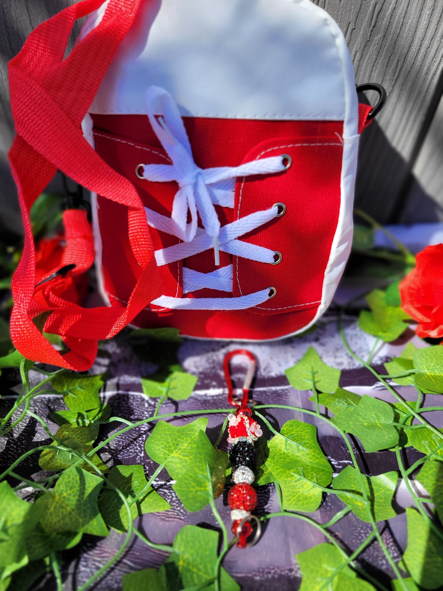 Super cute running shoe purse