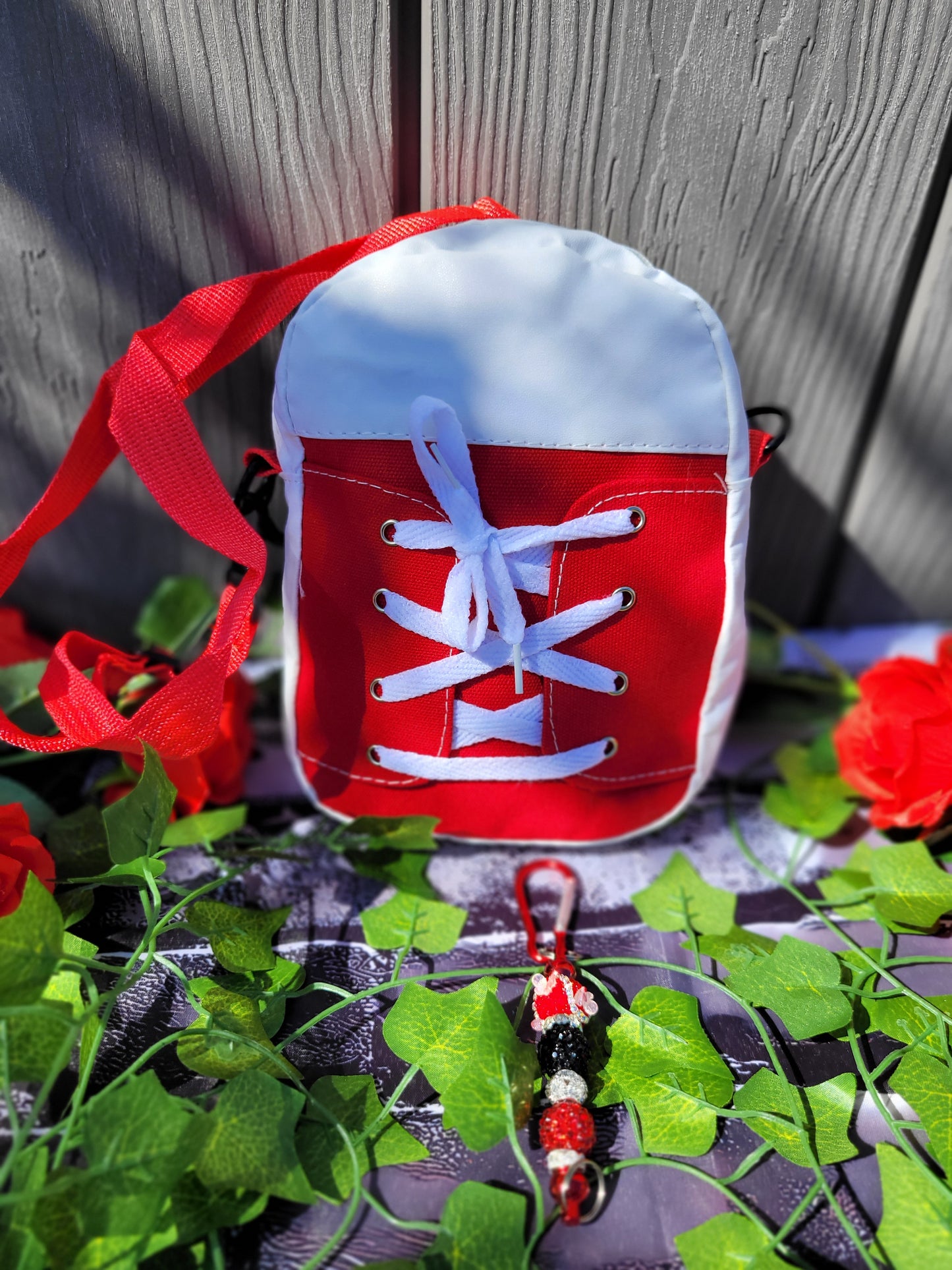 Super cute running shoe purse