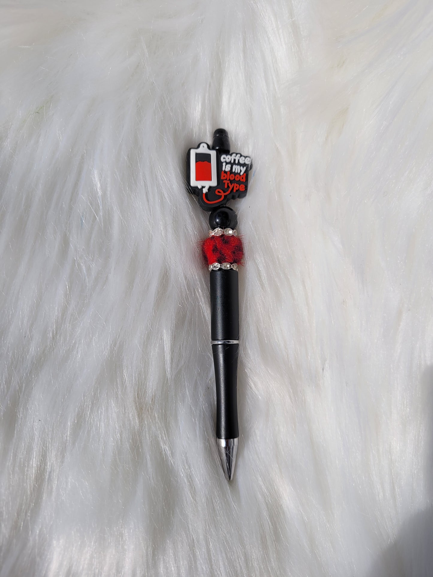 Coffee Is My Blood Type Pen