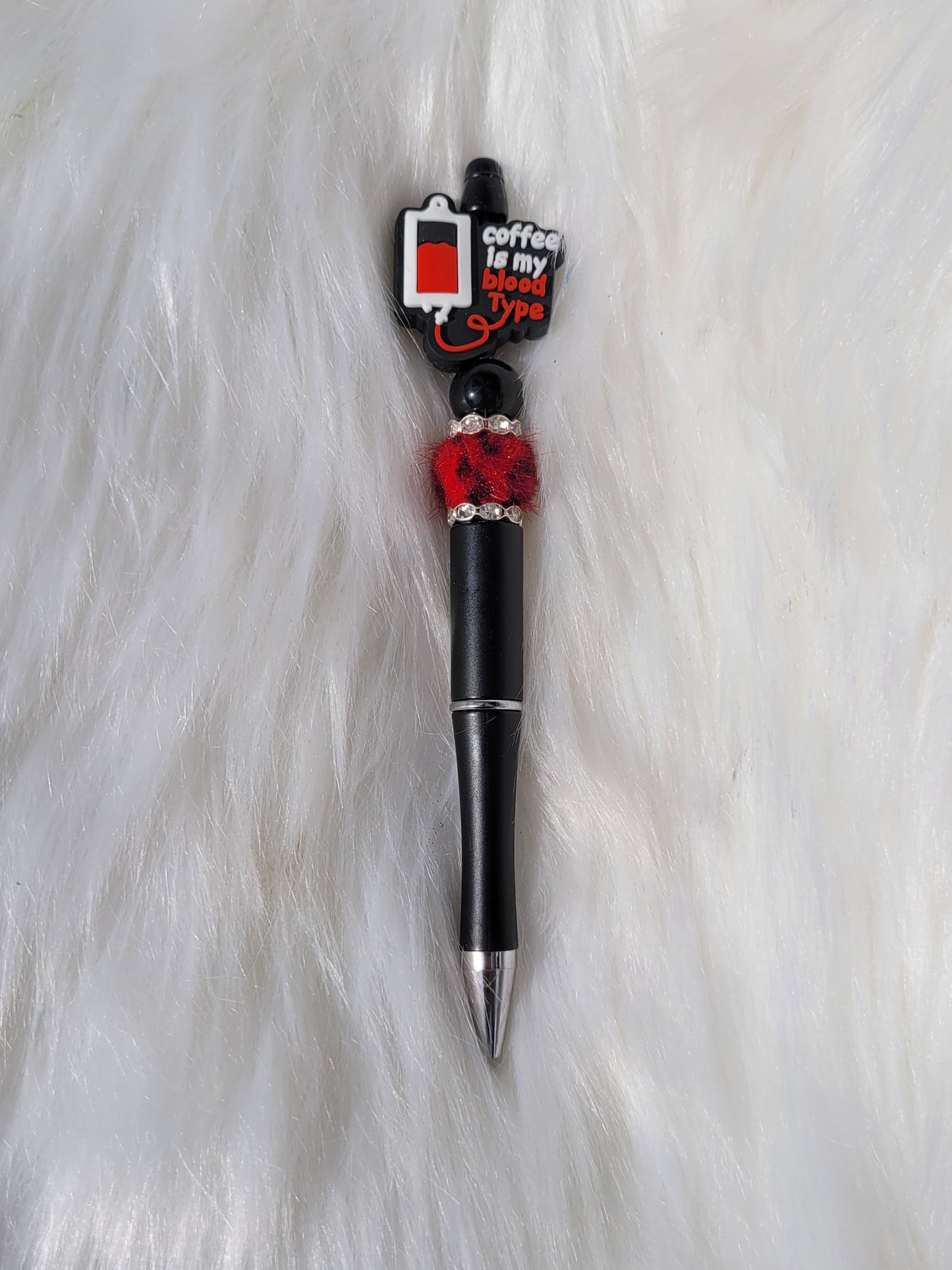 Coffee Is My Blood Type Pen