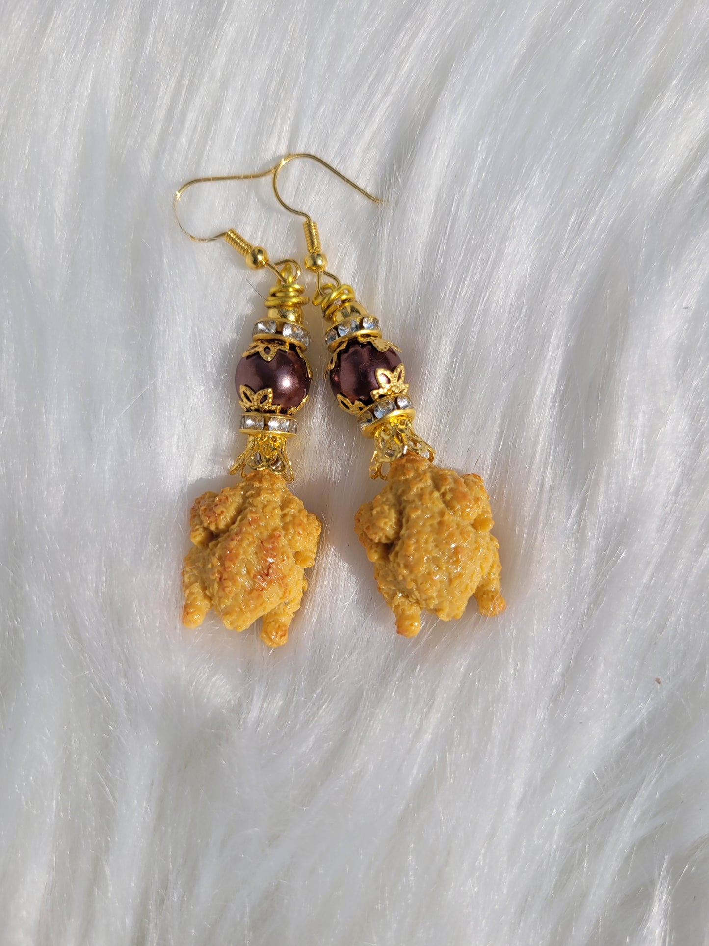 Chicken Dinner Earrings