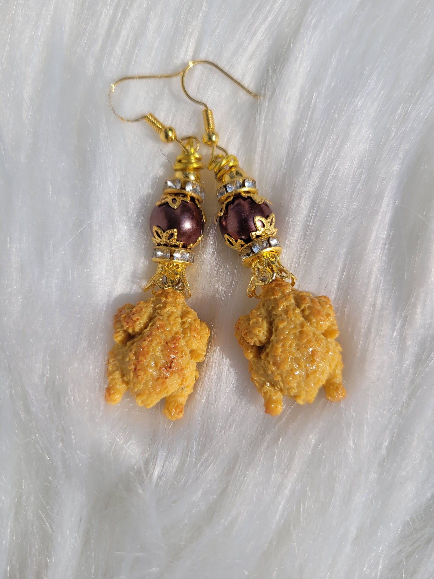 Chicken Dinner Earrings