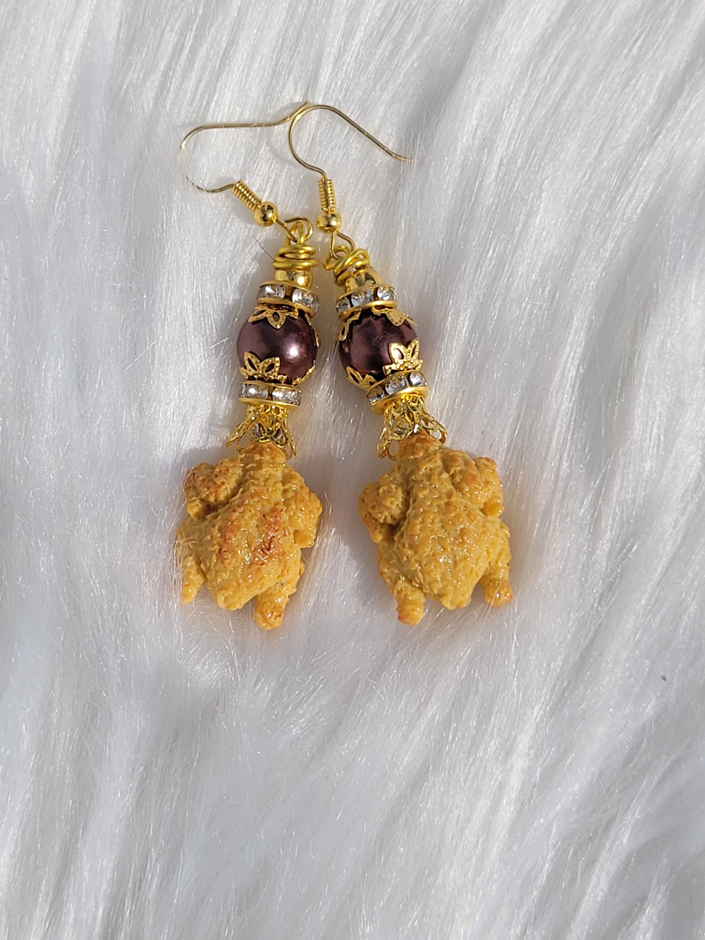 Chicken Dinner Earrings