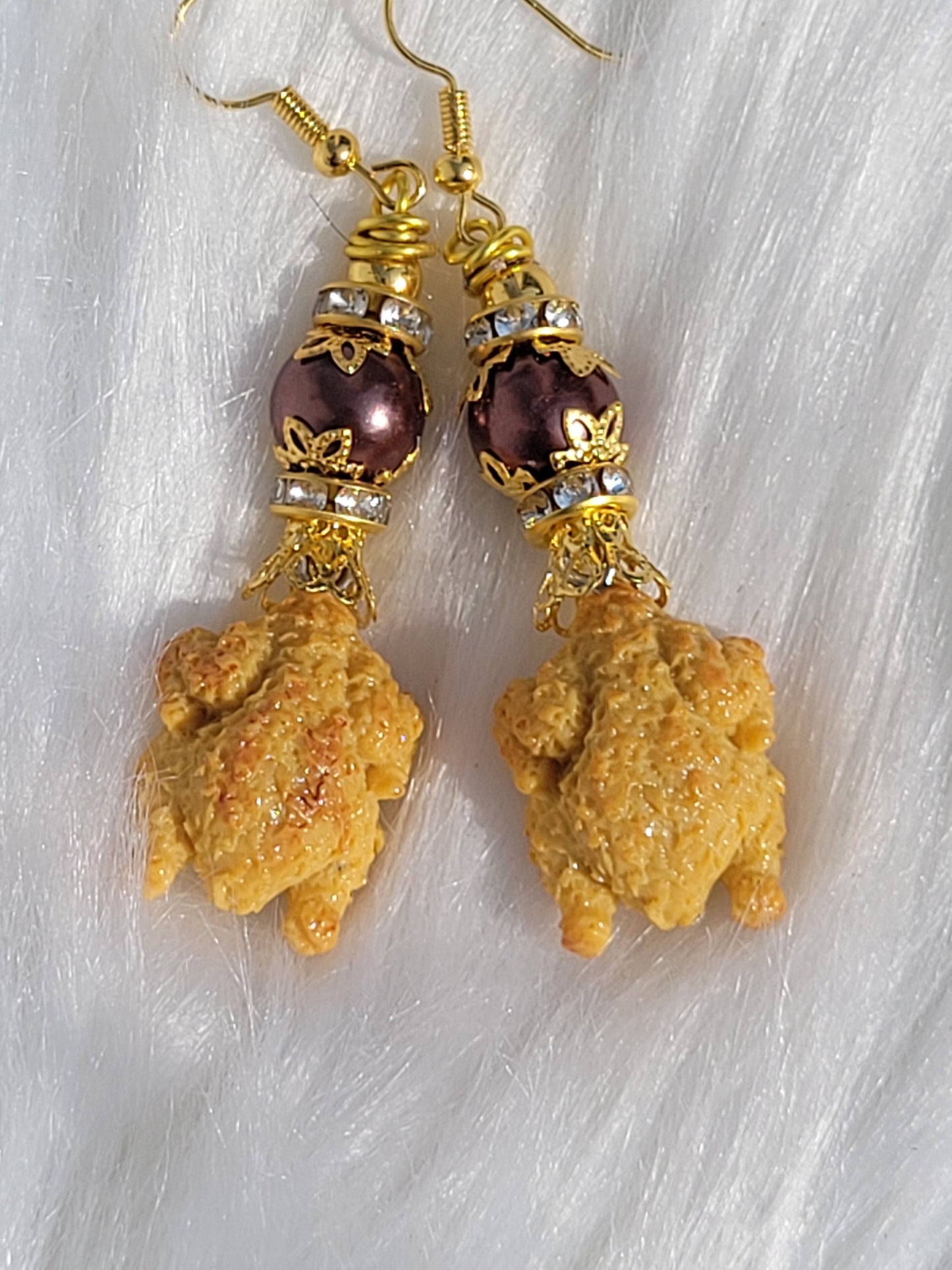 Chicken Dinner Earrings