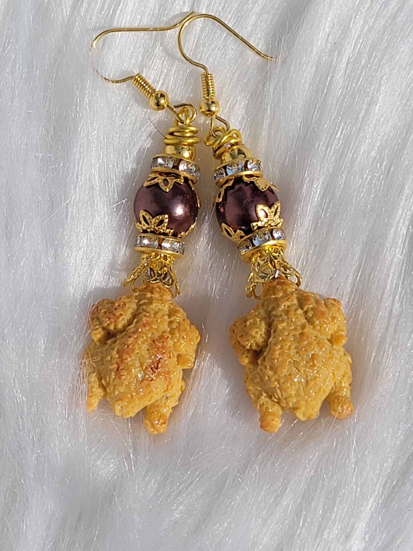 Chicken Dinner Earrings