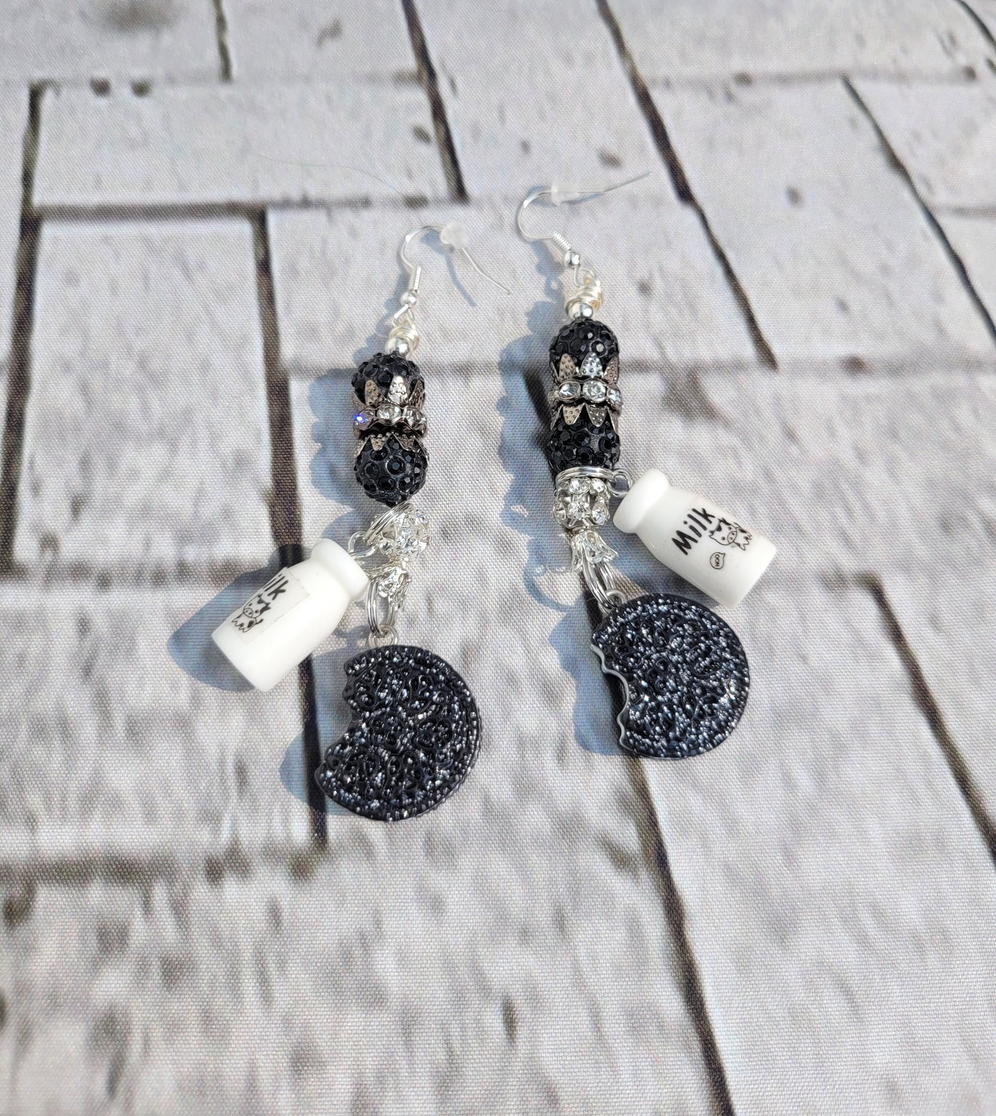 Milk and Cookie Earrings