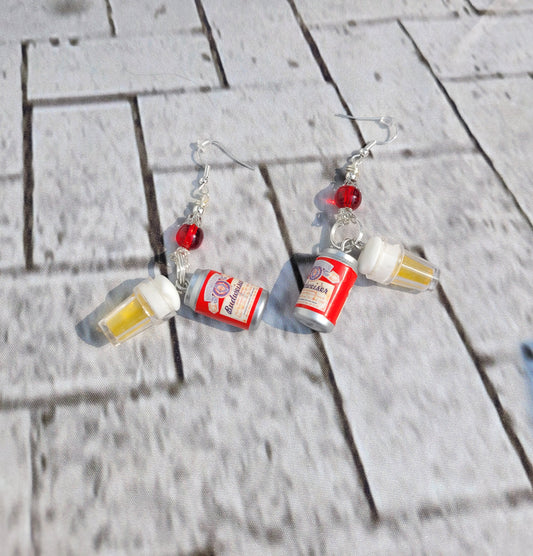 Budweiser Earrings