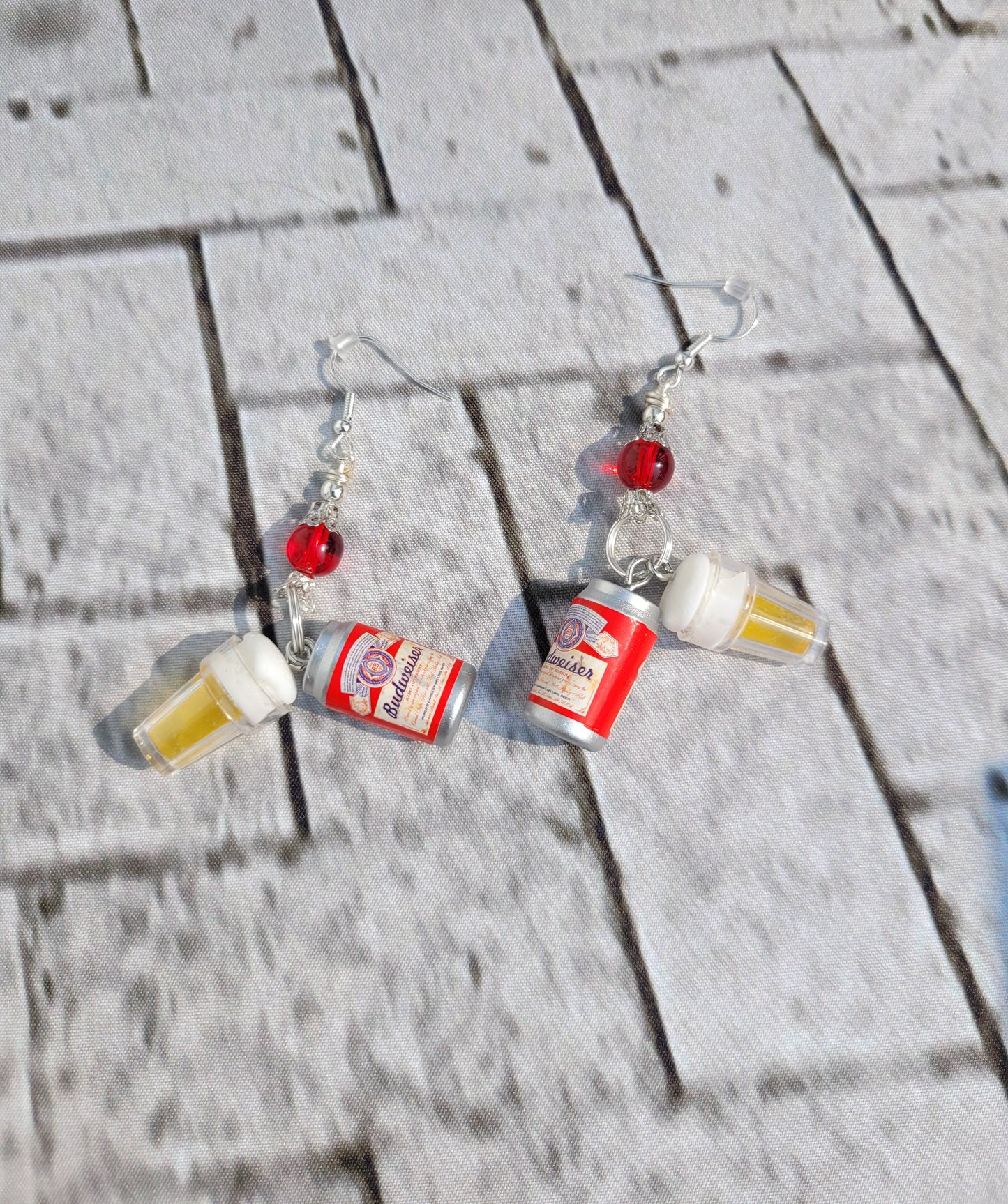 Budweiser Earrings