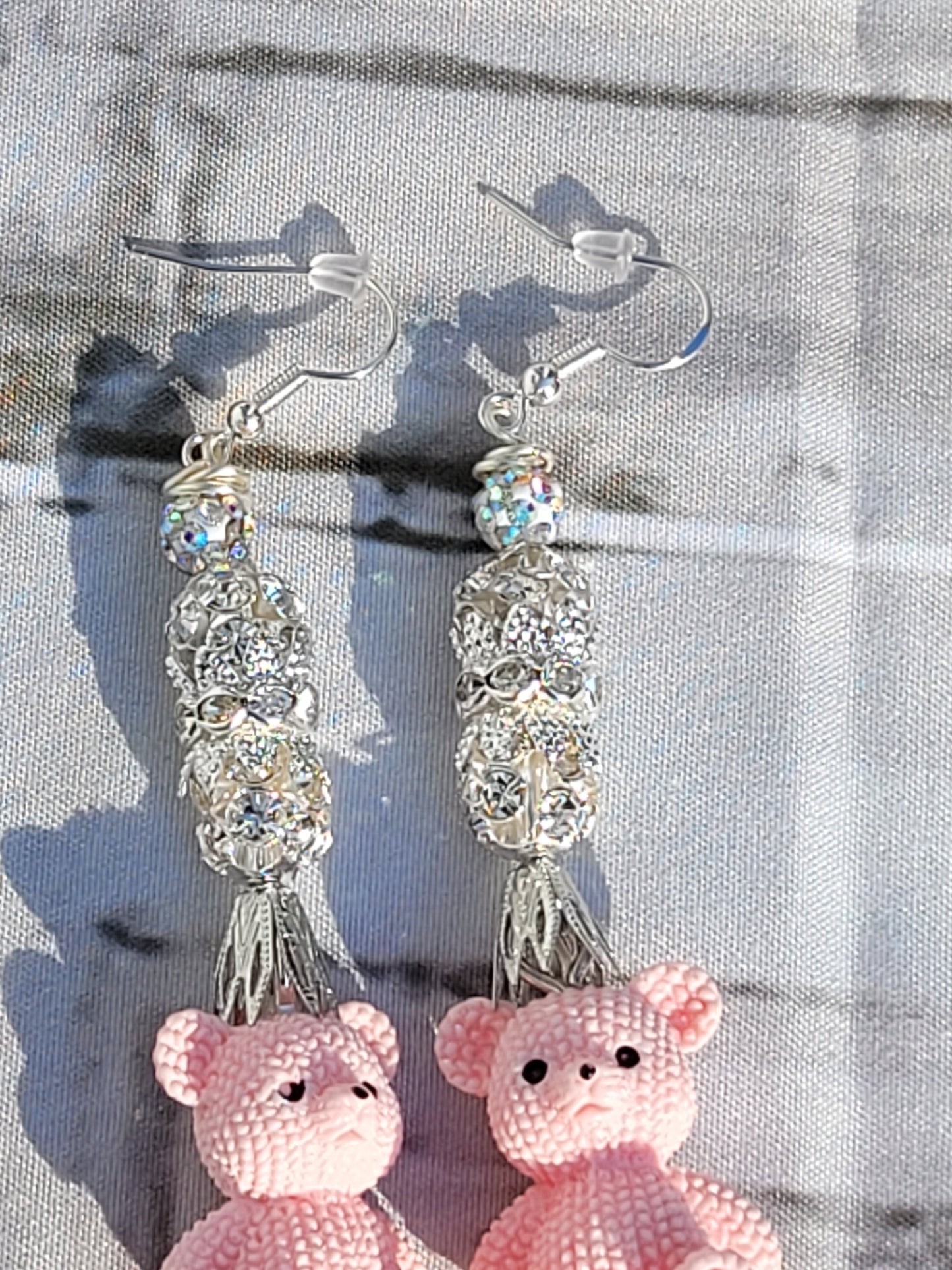 Teddy Bear Earrings