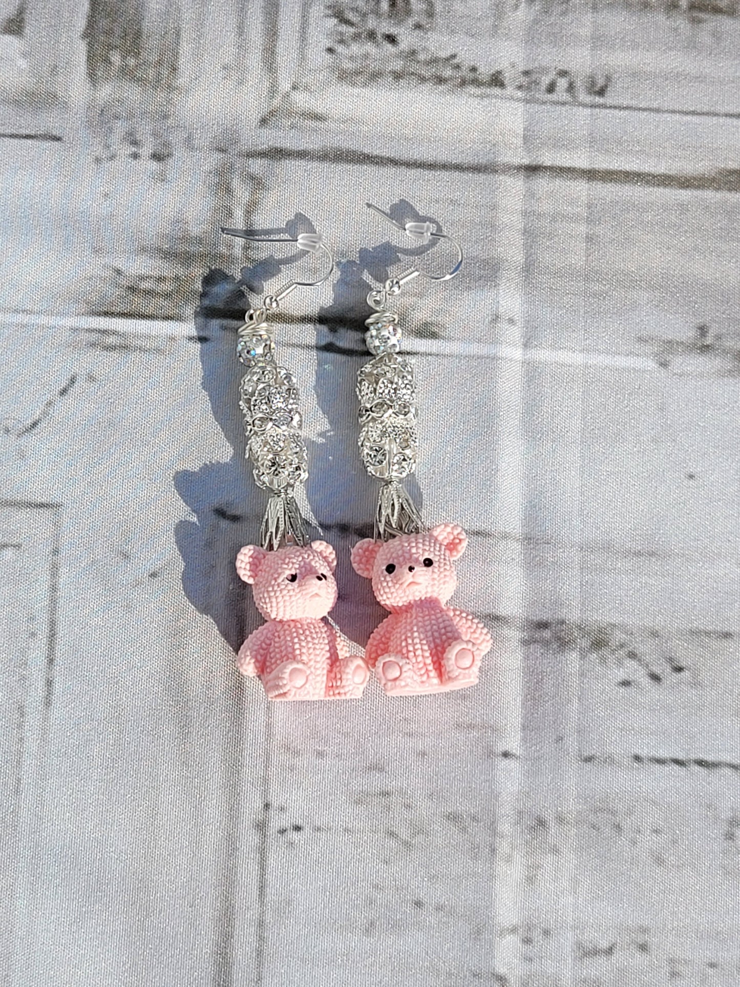 Teddy Bear Earrings