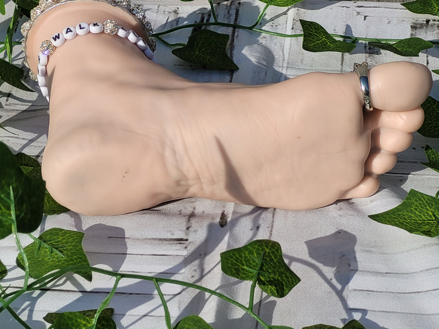 Realistic Foot Vase "You will never walk alone"