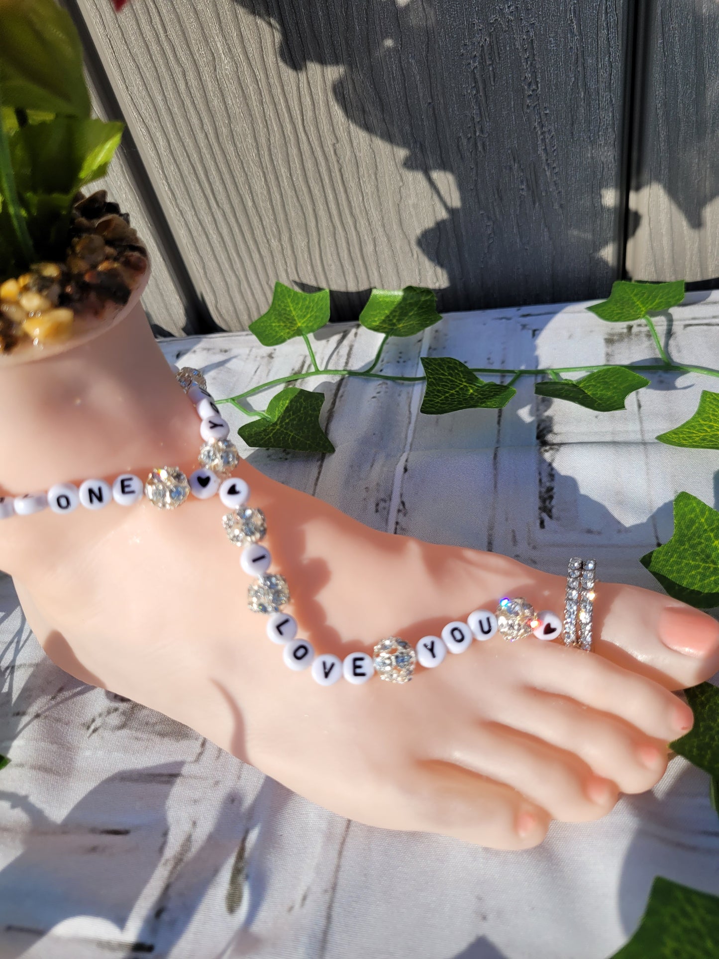 Realistic Foot Vase "You will never walk alone"