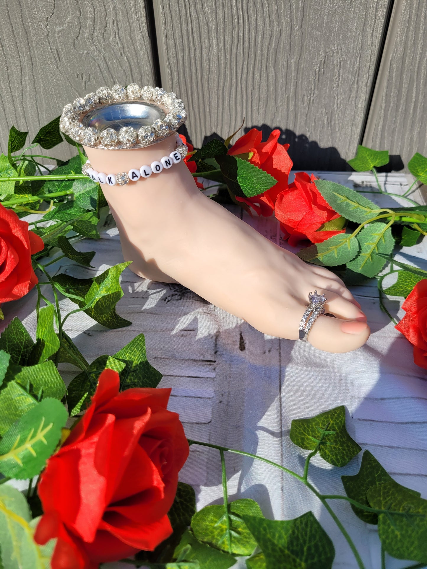 You Will Never Walk Alone Ring Holder