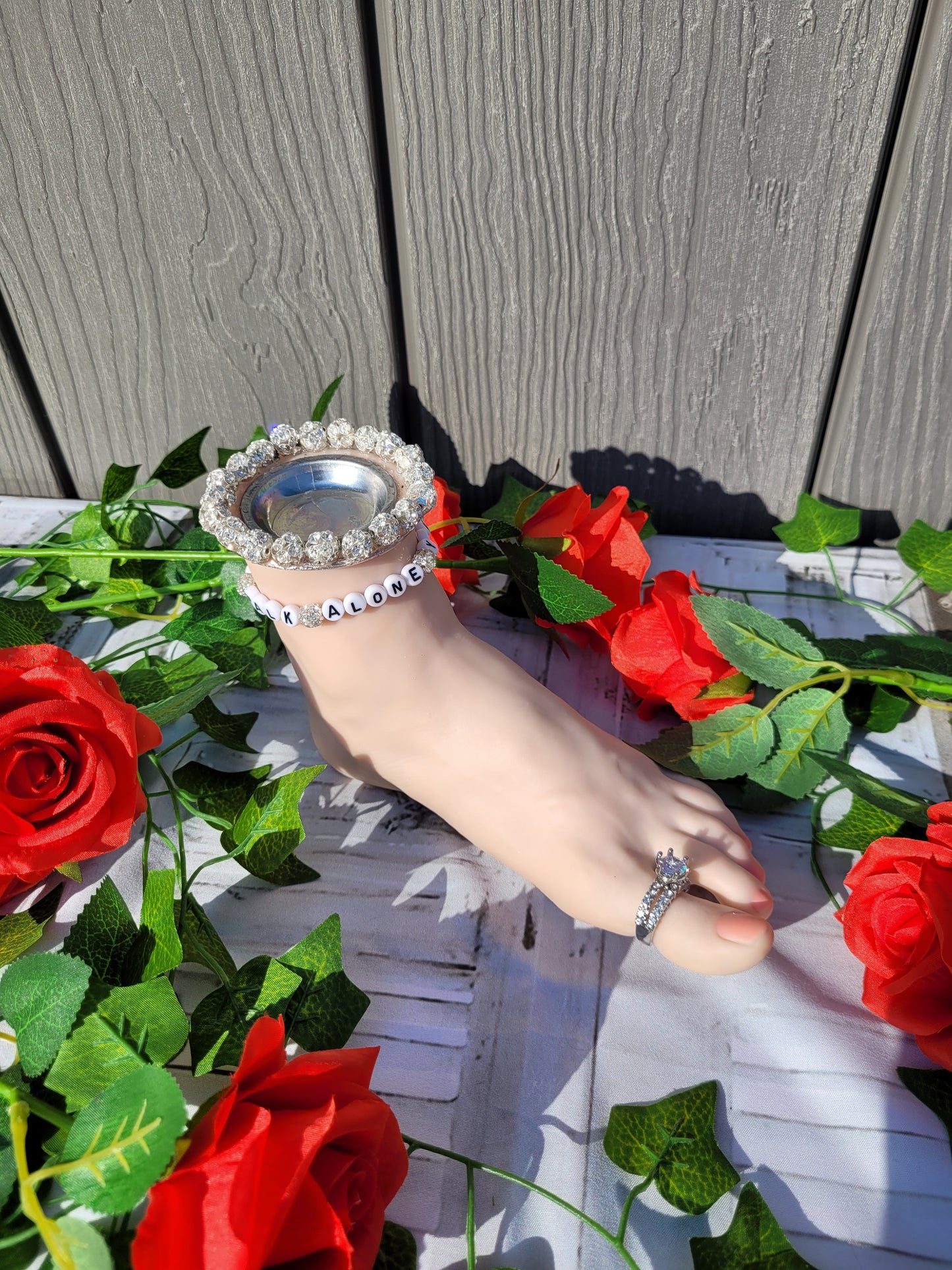 You Will Never Walk Alone Ring Holder