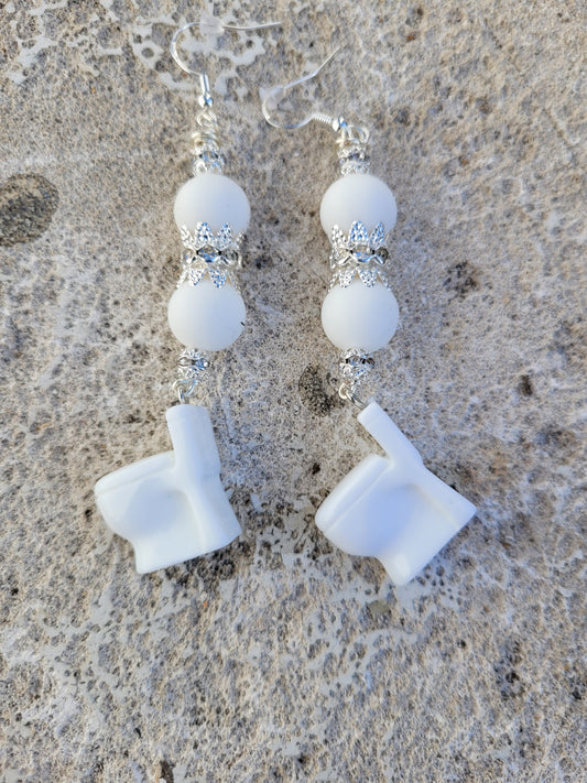 Toilet Earrings