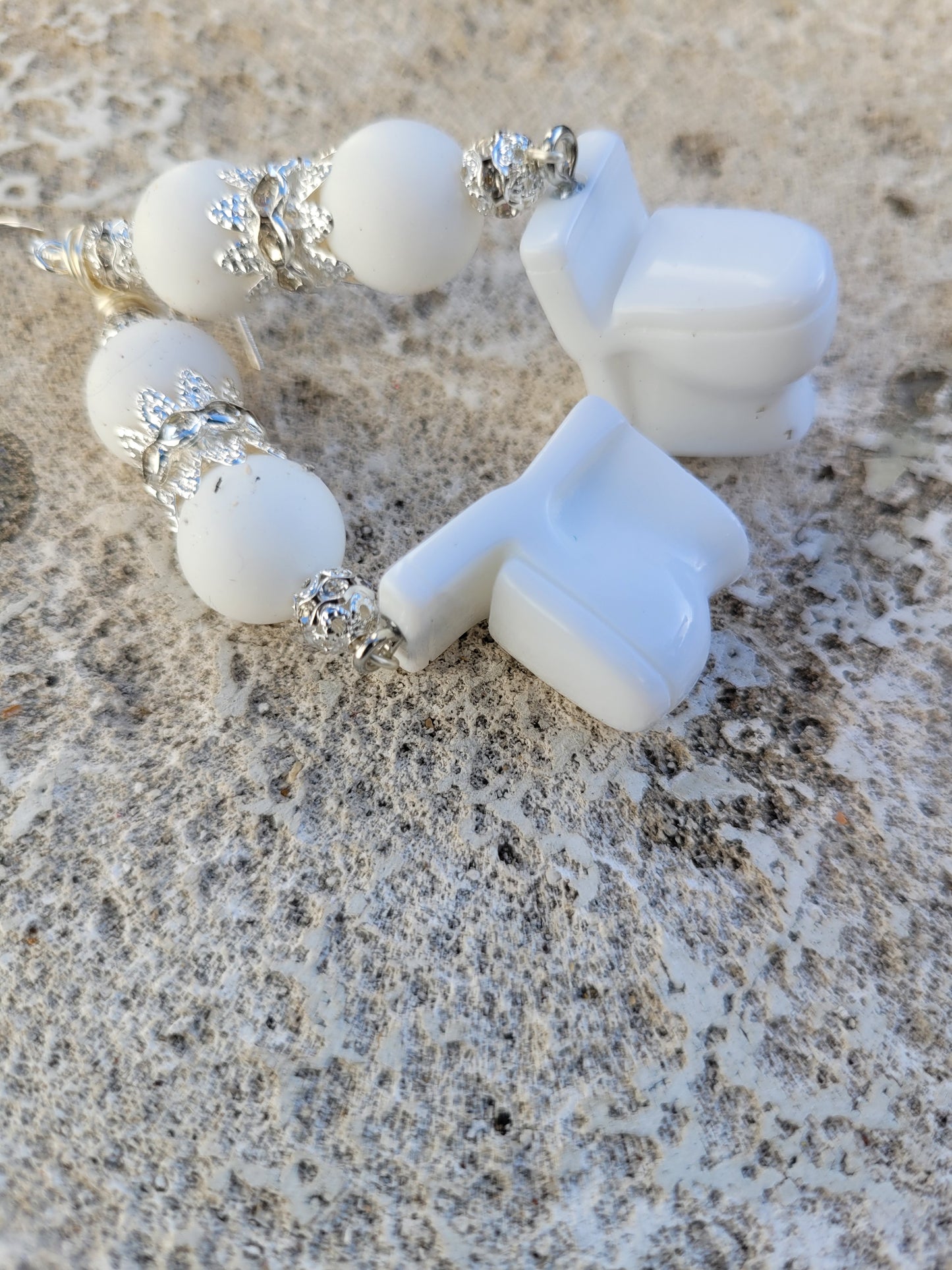 Toilet Earrings