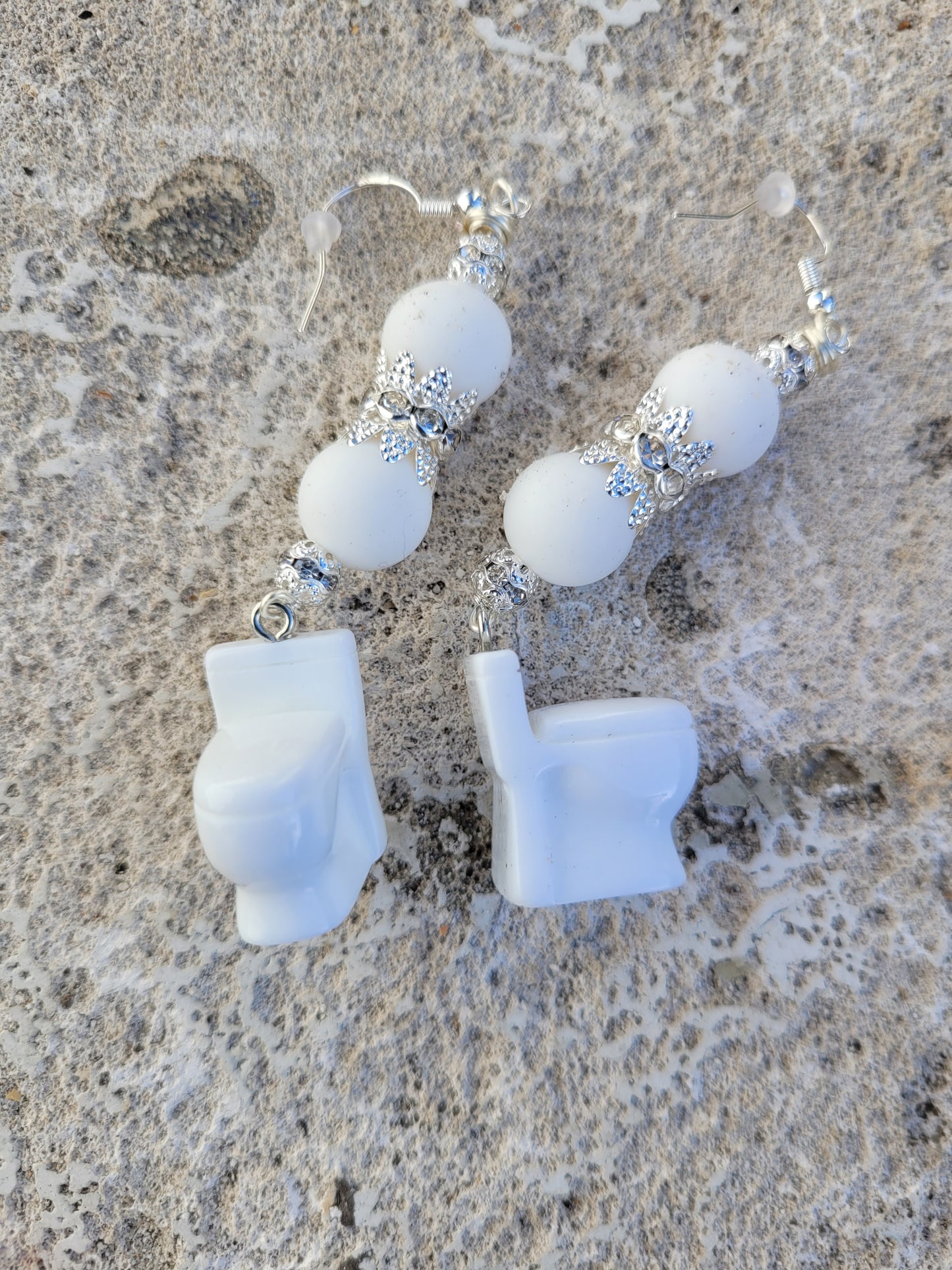 Toilet Earrings