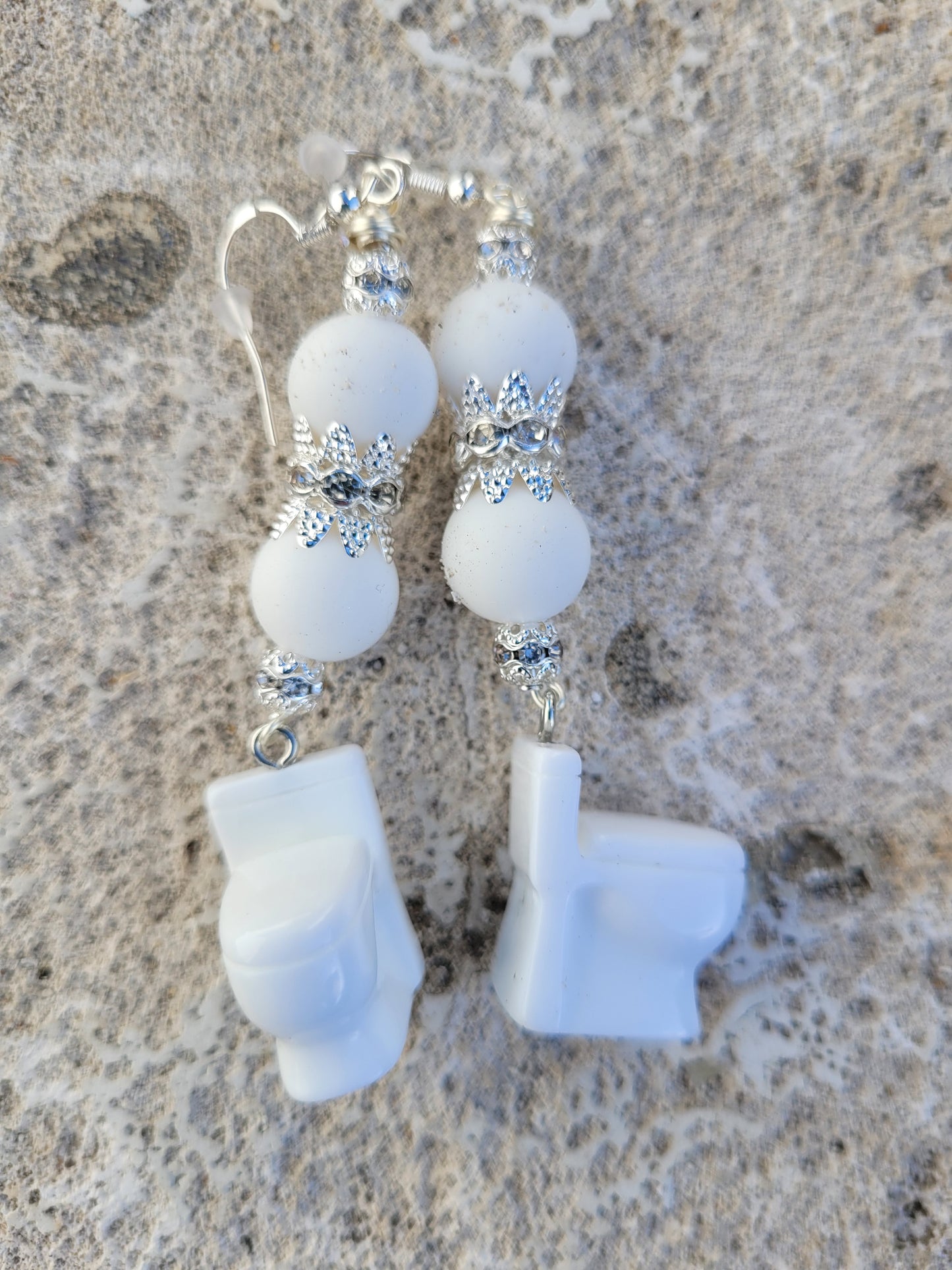 Toilet Earrings