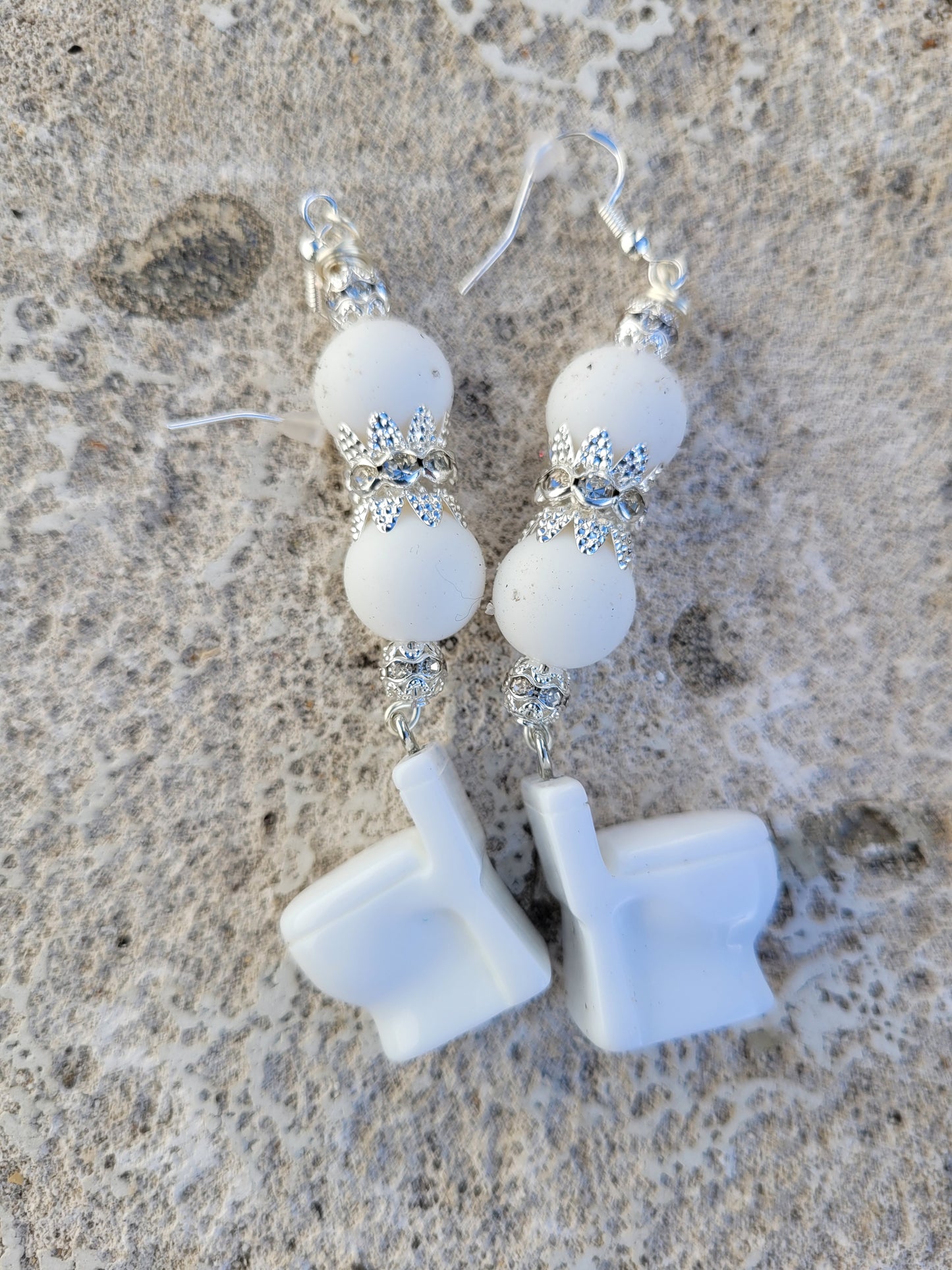 Toilet Earrings