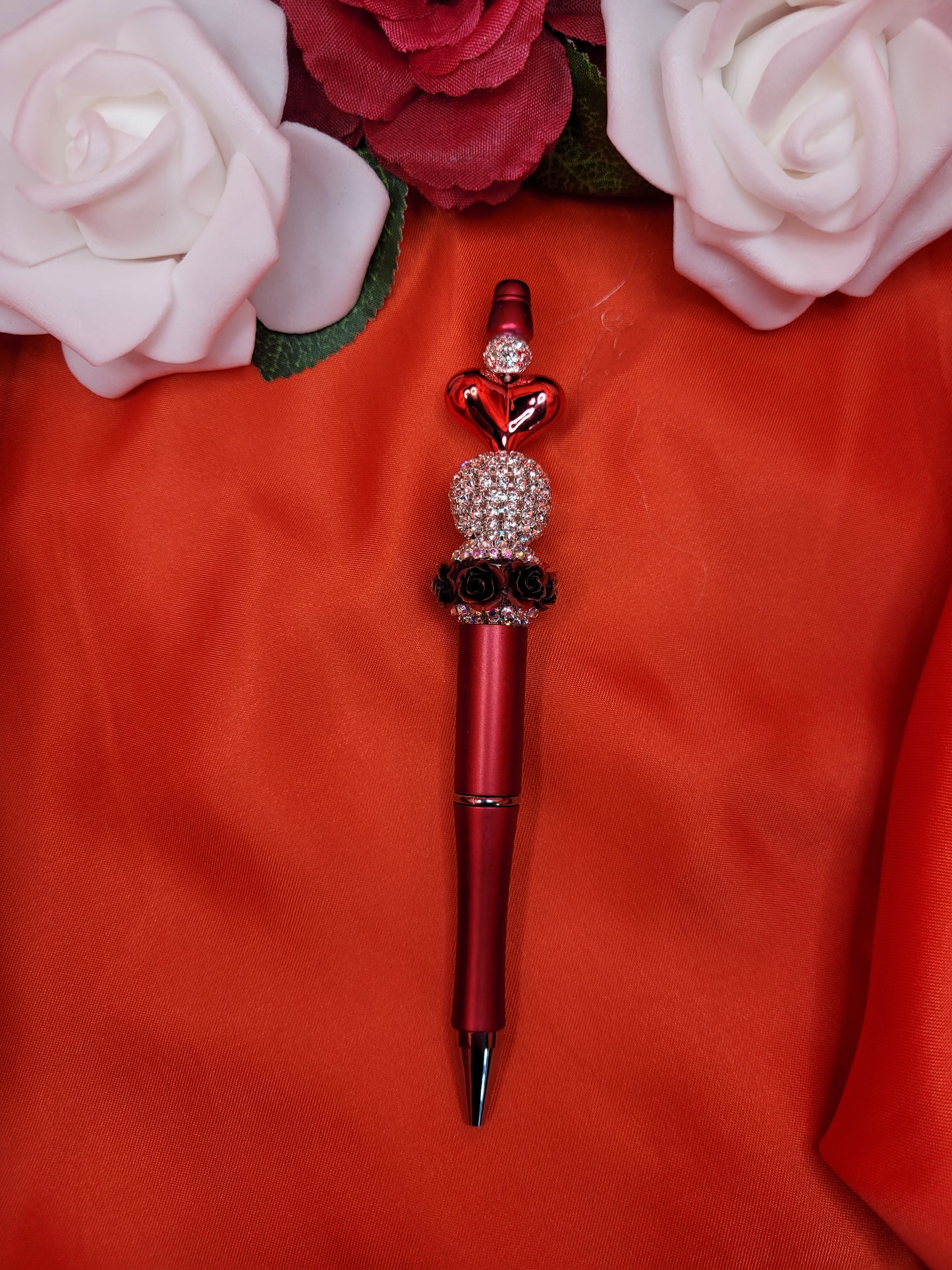 Red Heart Pen