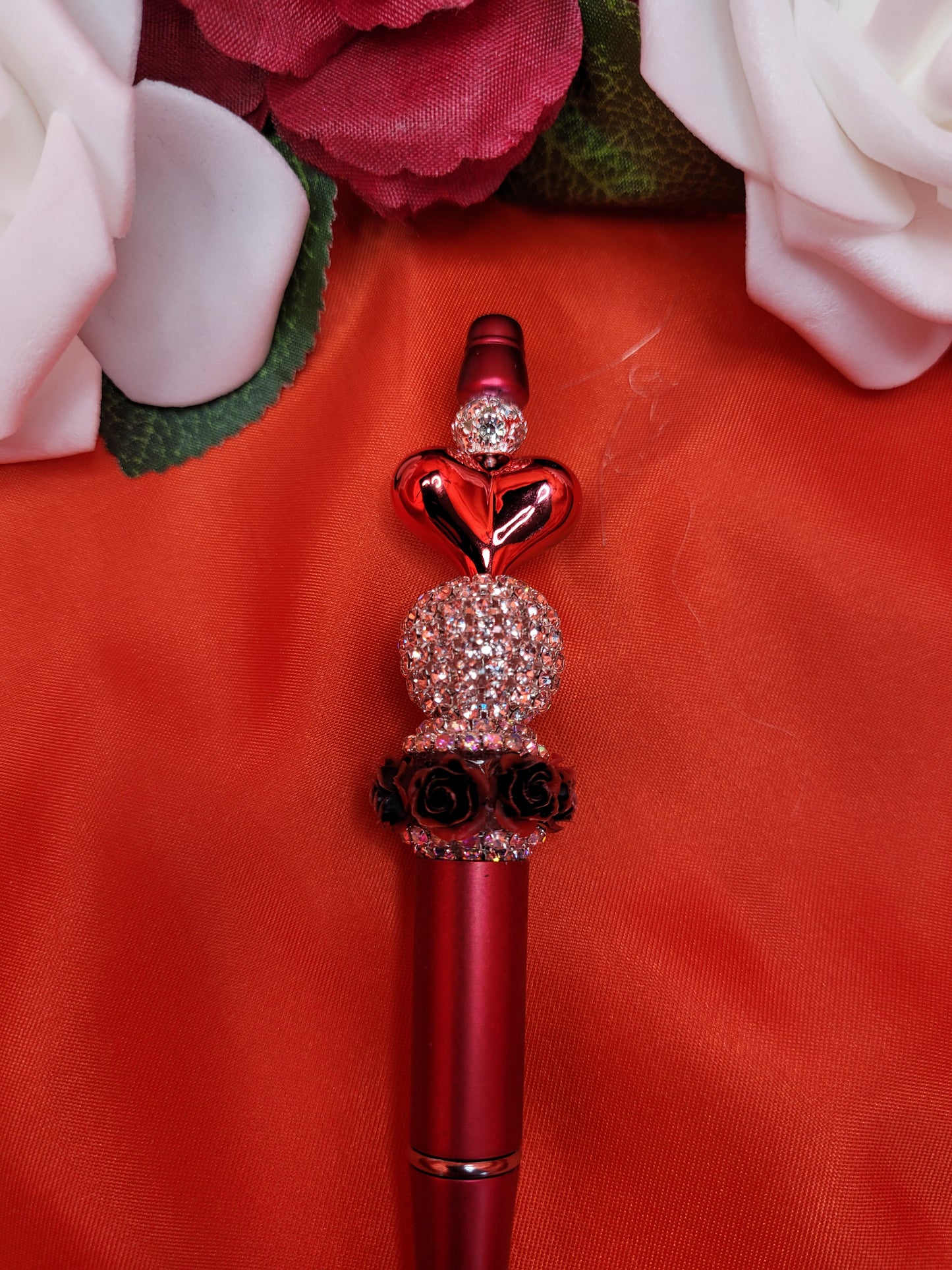 Red Heart Pen
