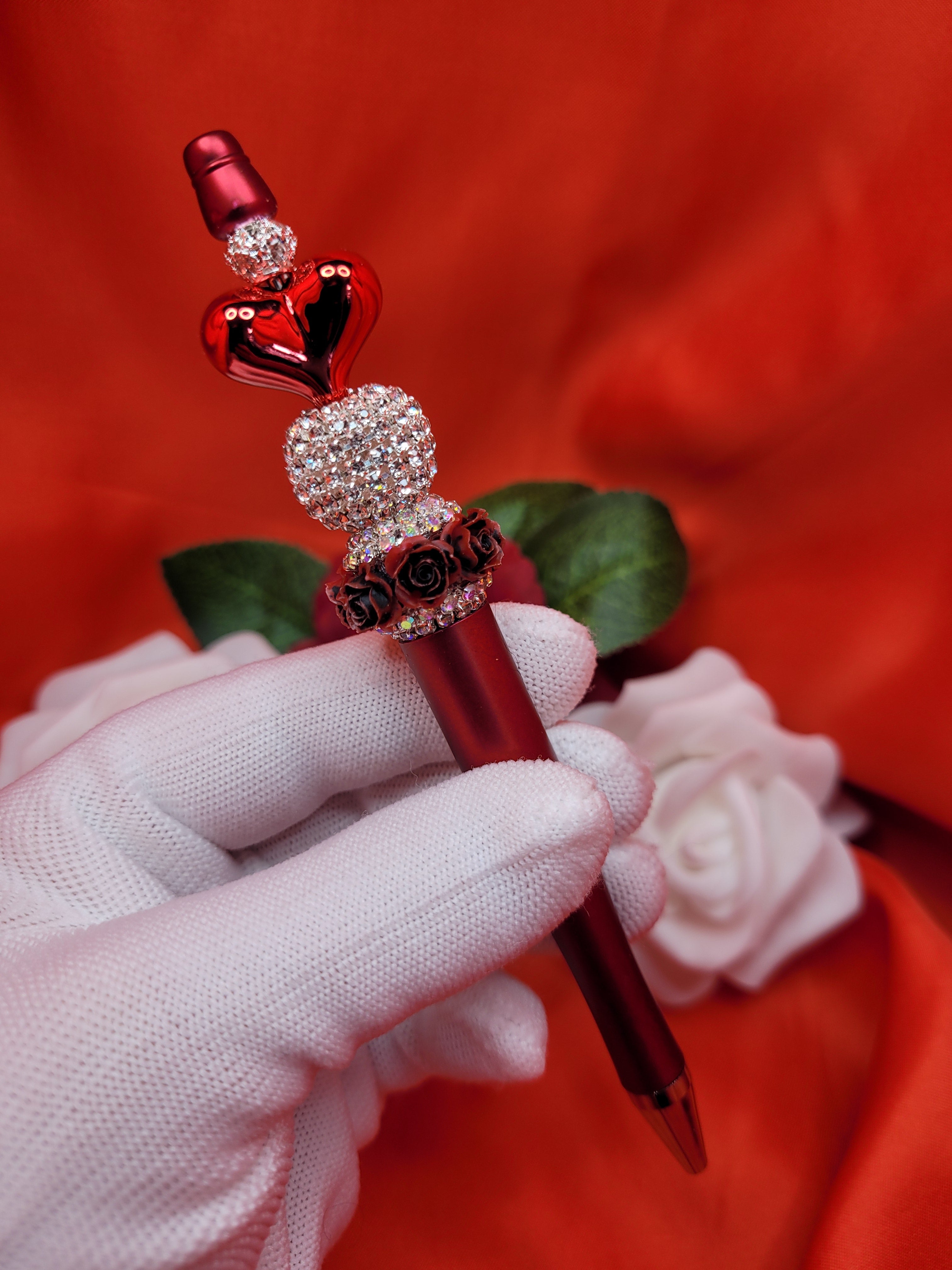 Red Heart Pen – Vintage Youth Bath
