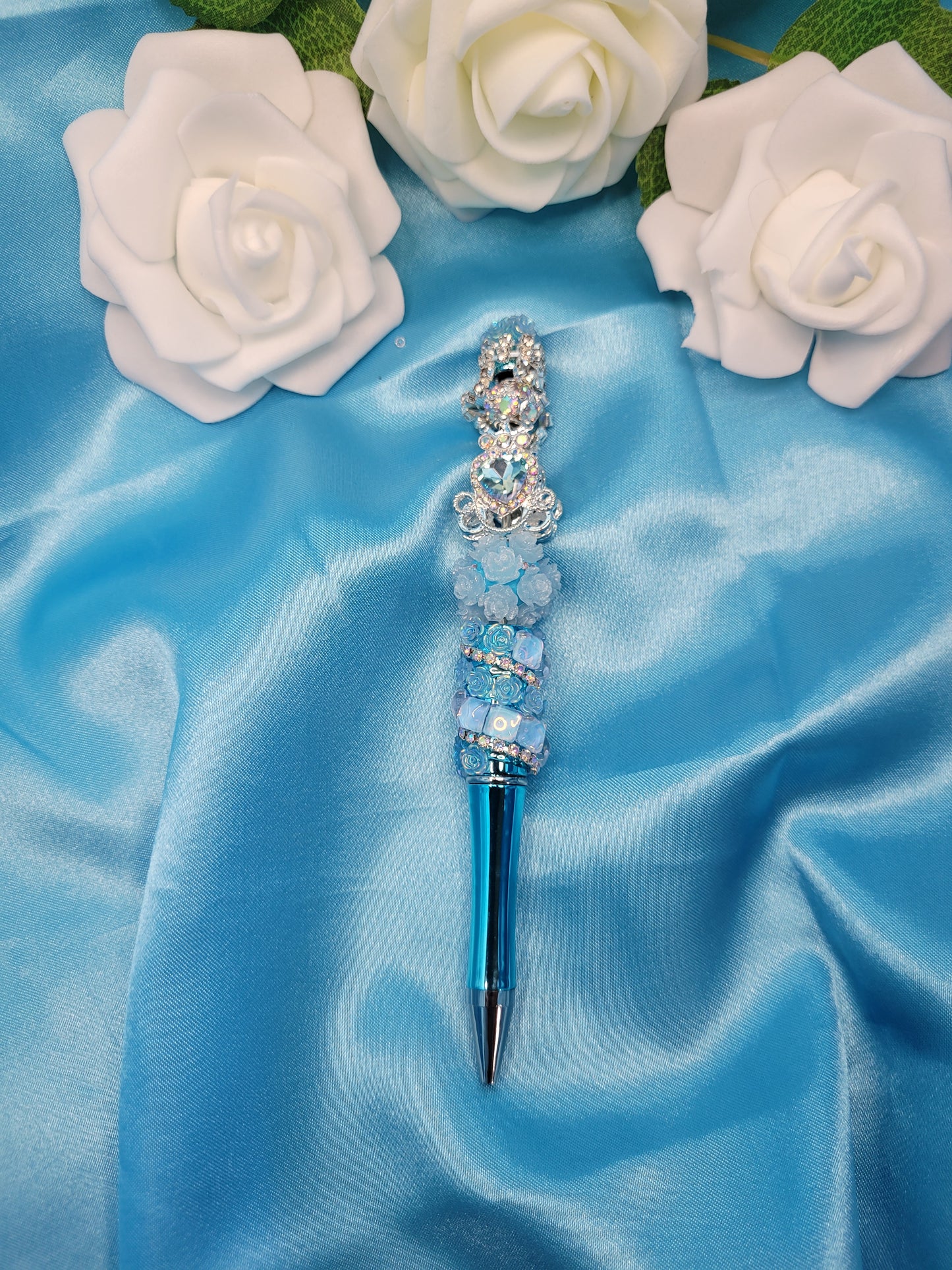 Blue Carriage Pen