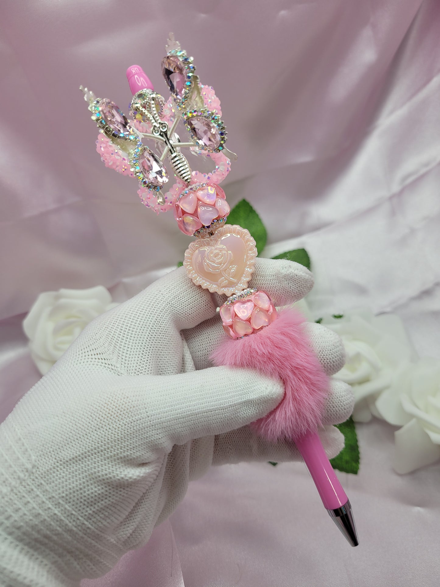 3D Pink Wing Pens
