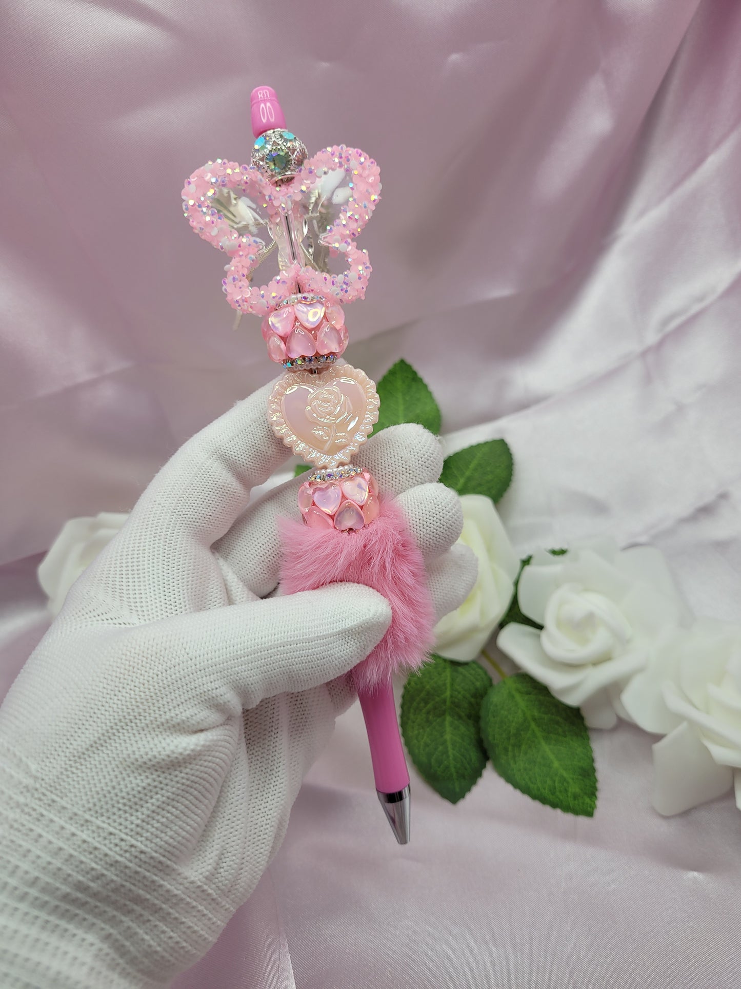 3D Pink Wing Pens