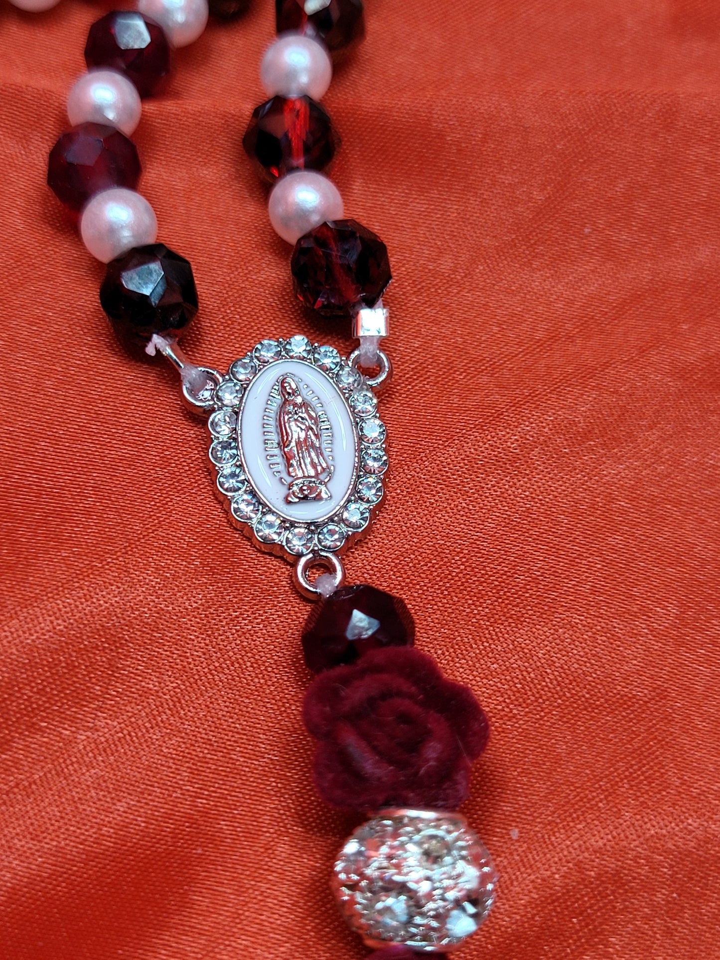 Beaded Rose Rosary