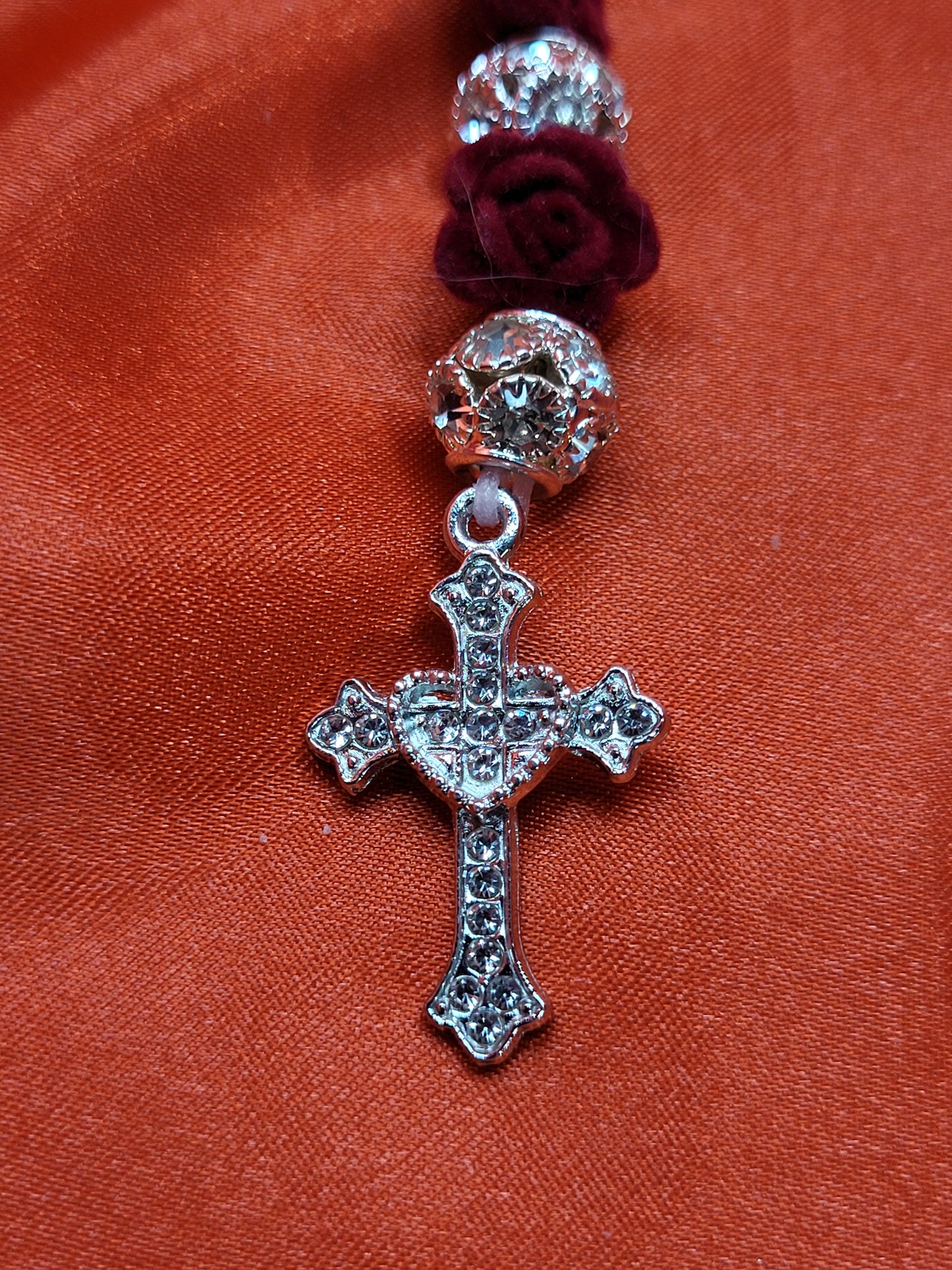 Beaded Rose Rosary
