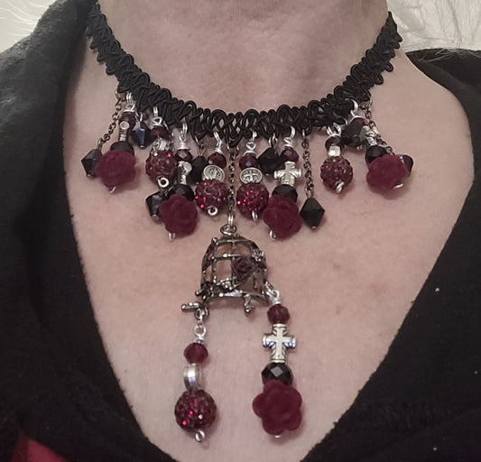 Gothic Cage Choker