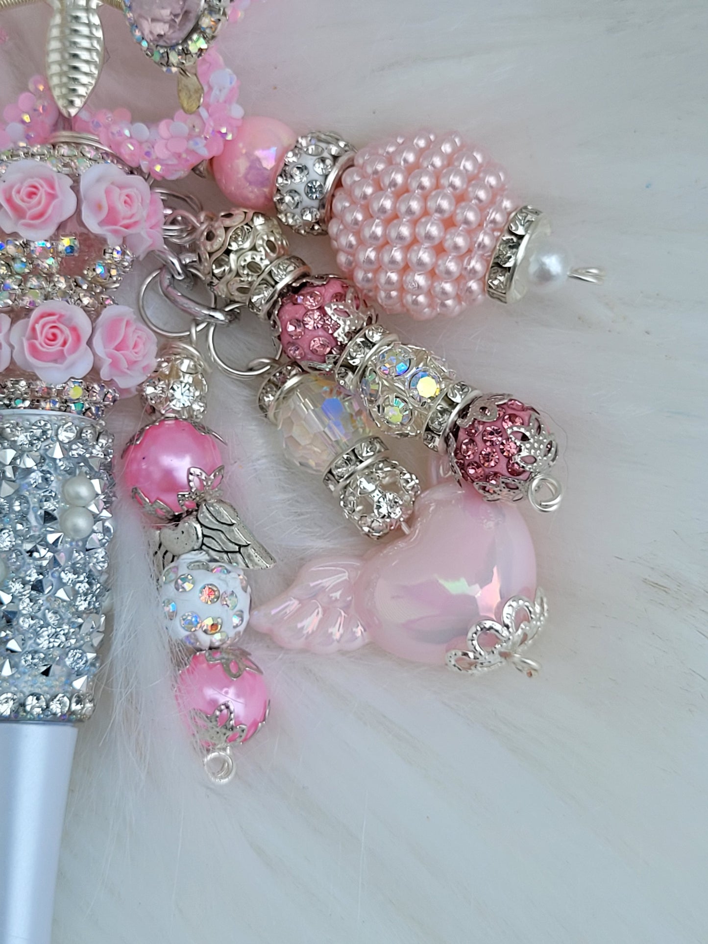 Pink Butterfly Pen with 2 refills included