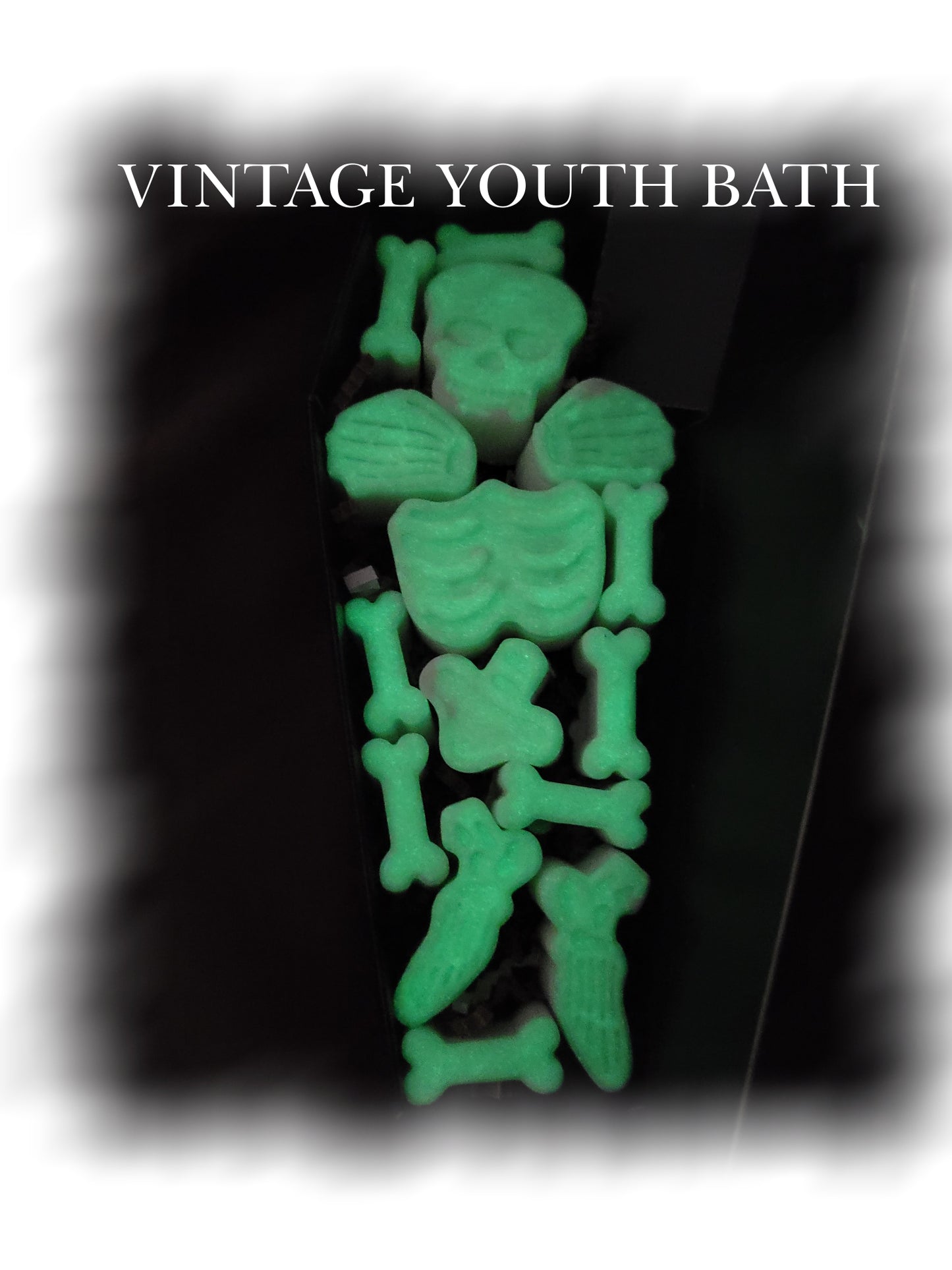 Glow In The Dark Coffin Skeleton Soap