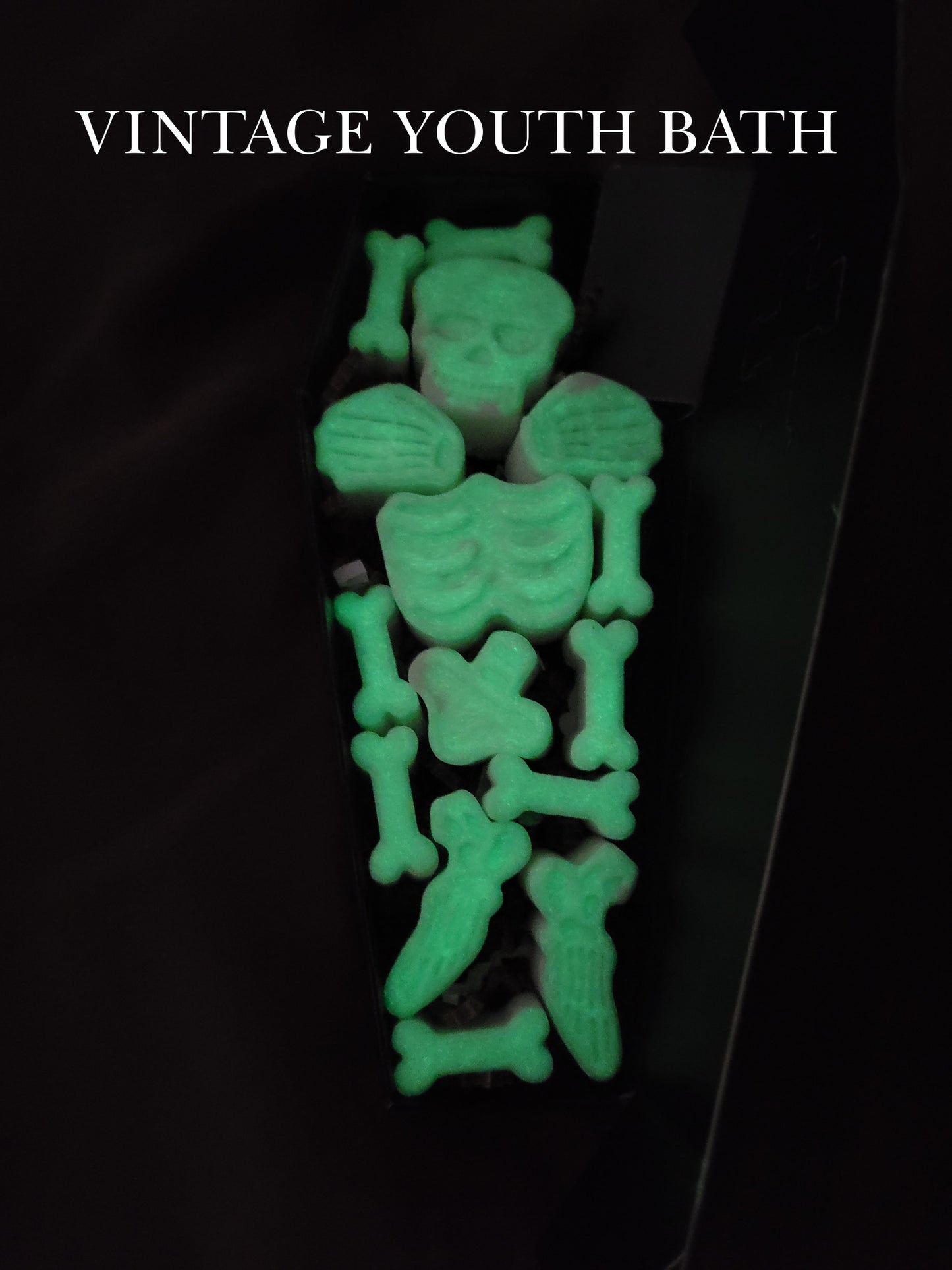 Glow In The Dark Coffin Skeleton Soap