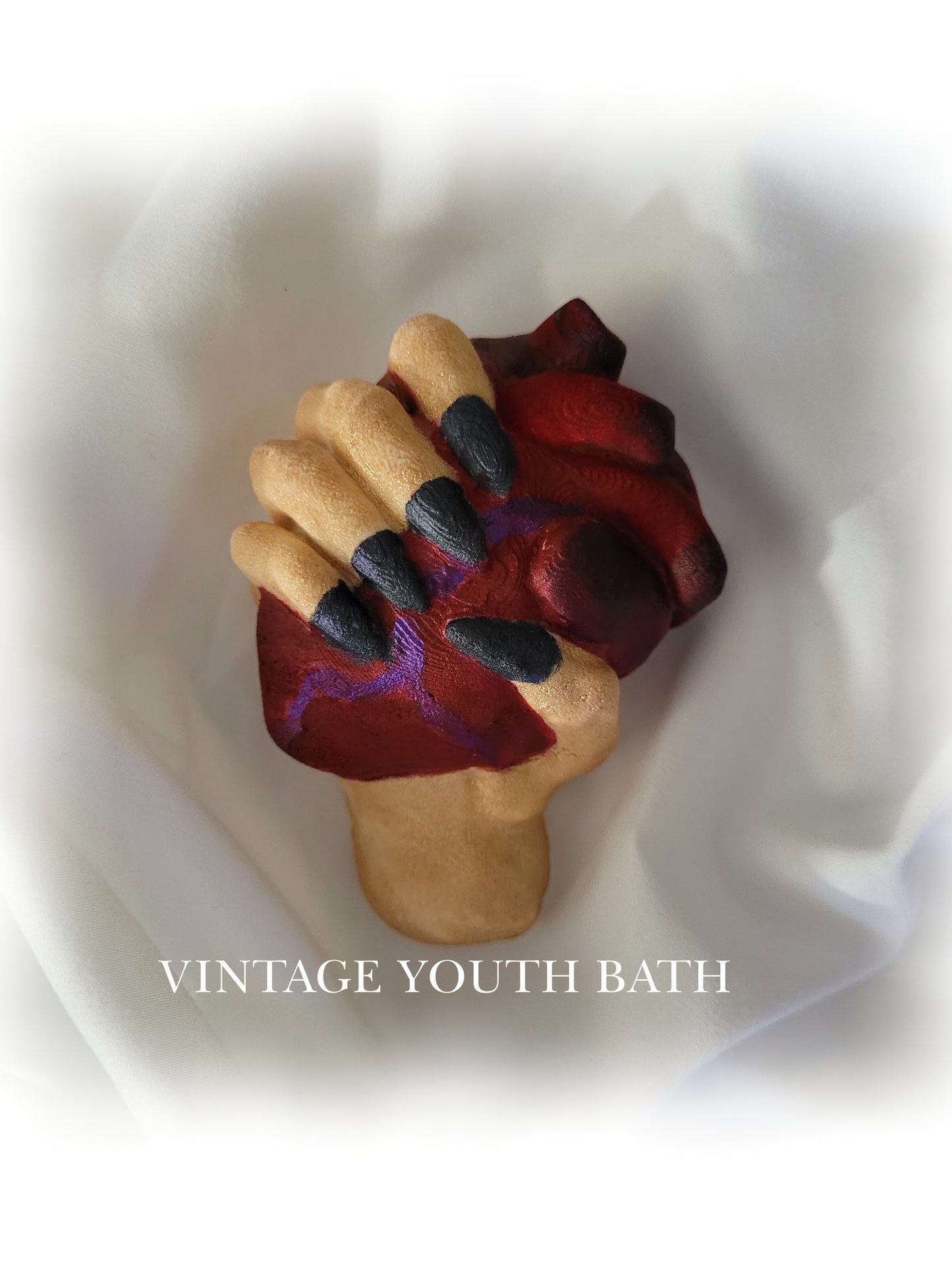 Heart in Hand Bath Bomb