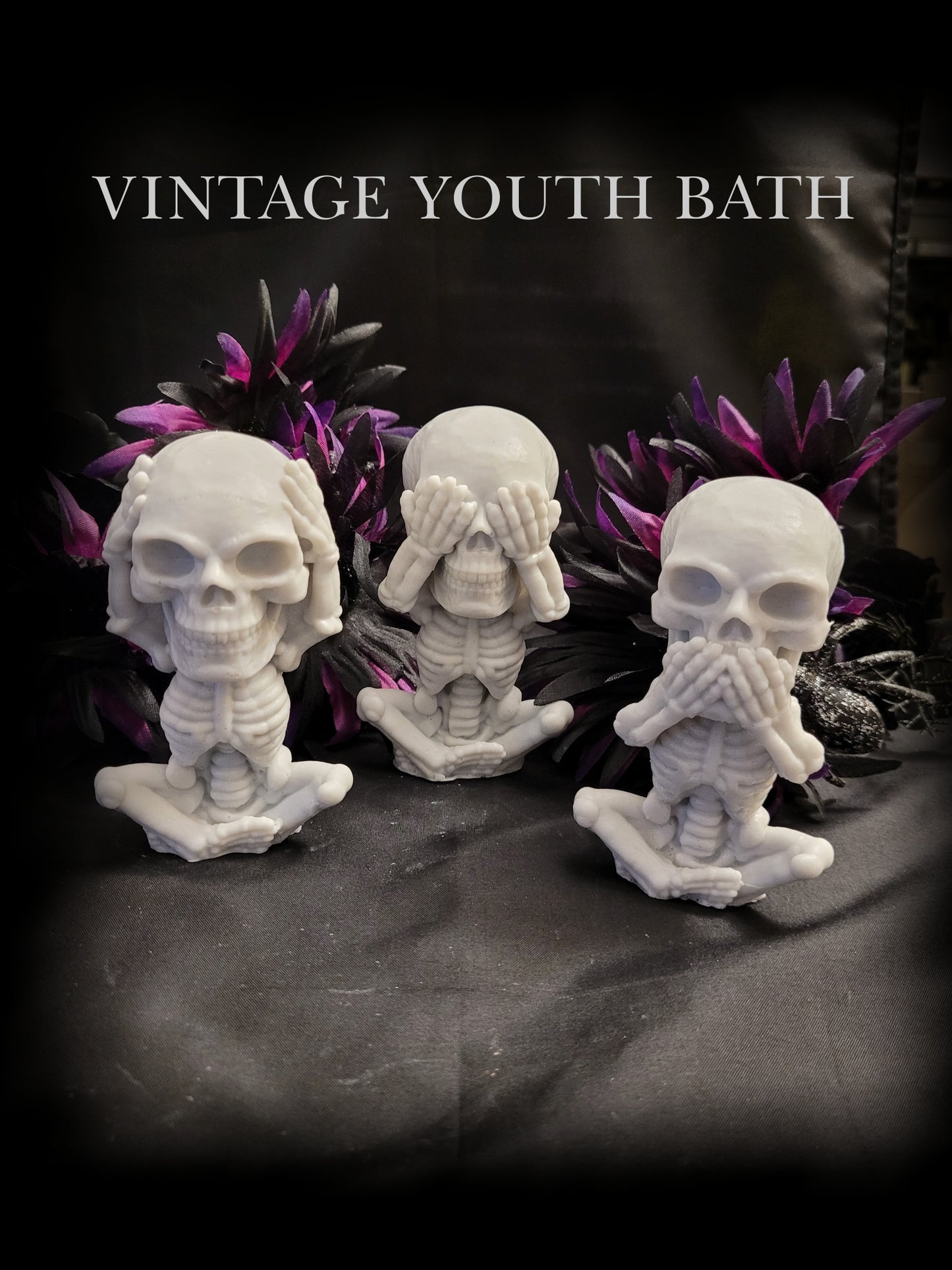 No Evil Skeleton Soap Set