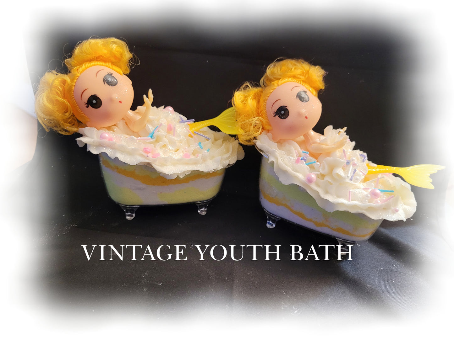 Doll in Tub Bath Splash