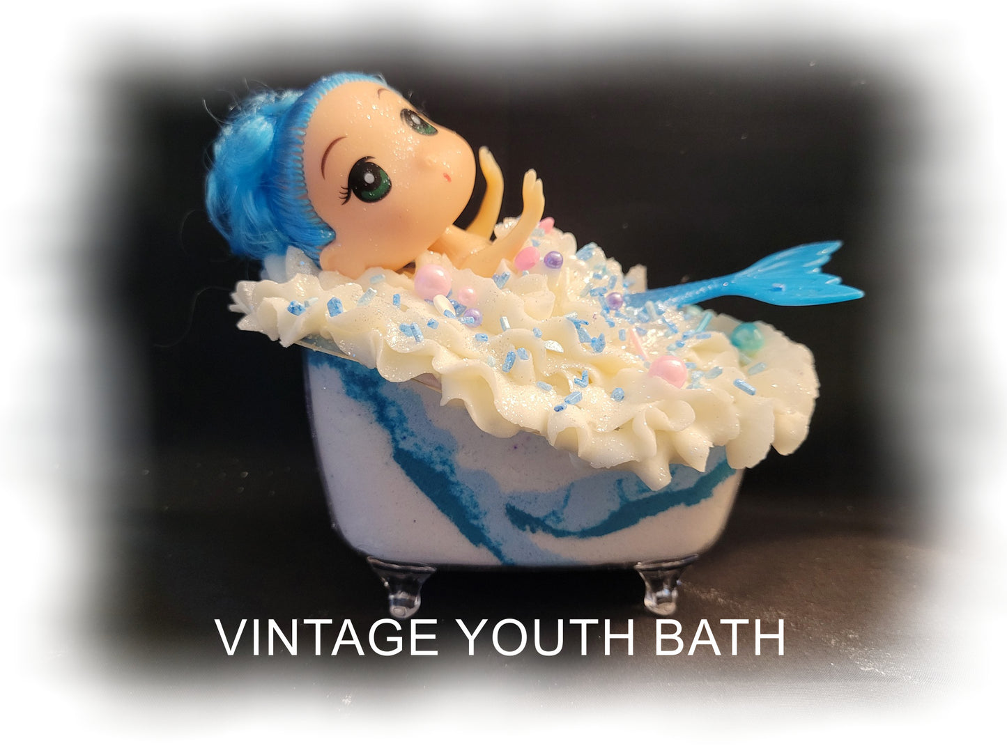 Doll in Tub Bath Splash