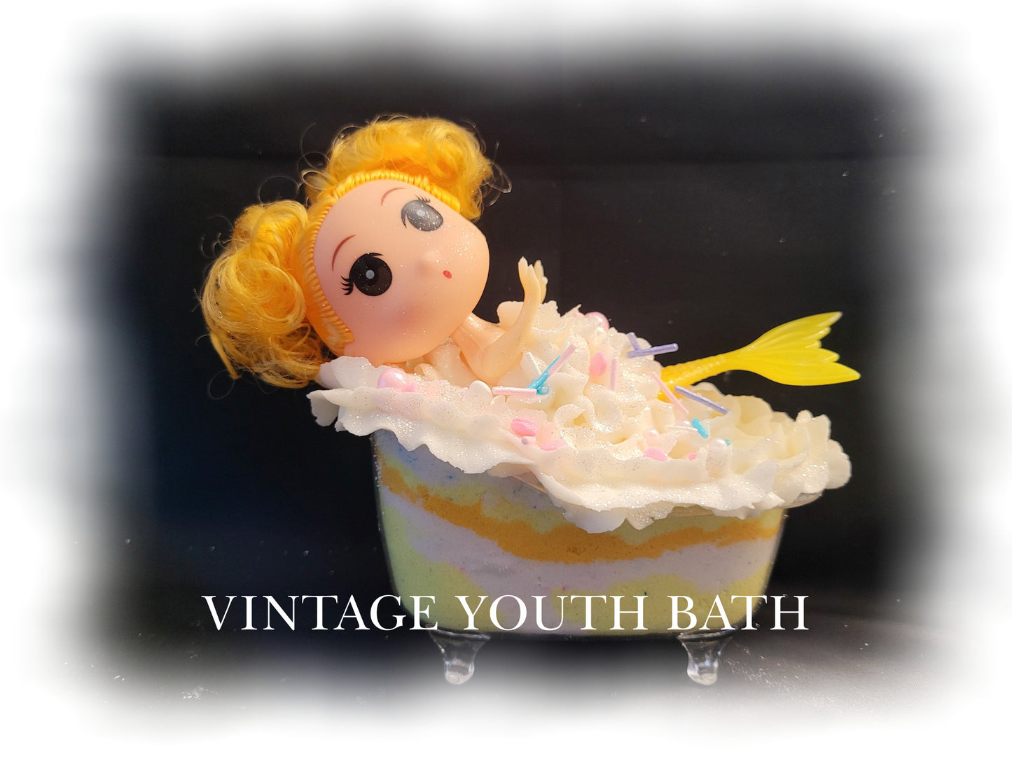 Doll in Tub Bath Splash