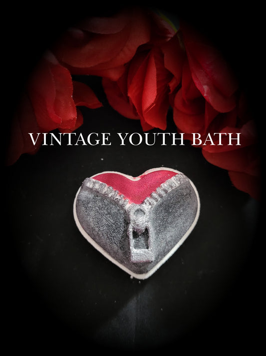 Zipper Heart Bath Bomb